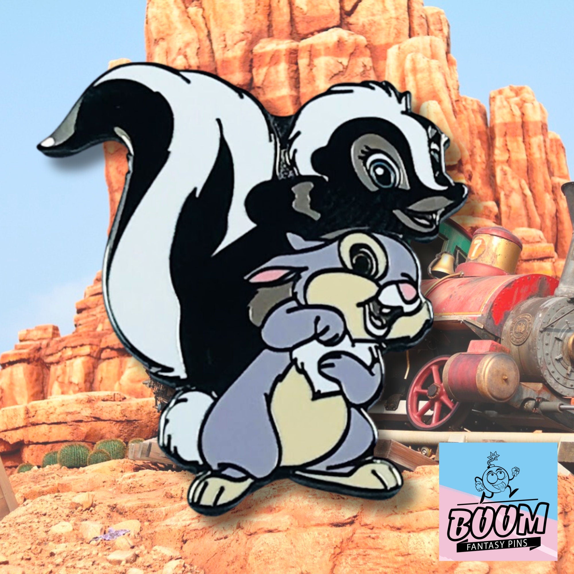 Pin's – Fleur et Panpan de Bambi – Disney Fantasy