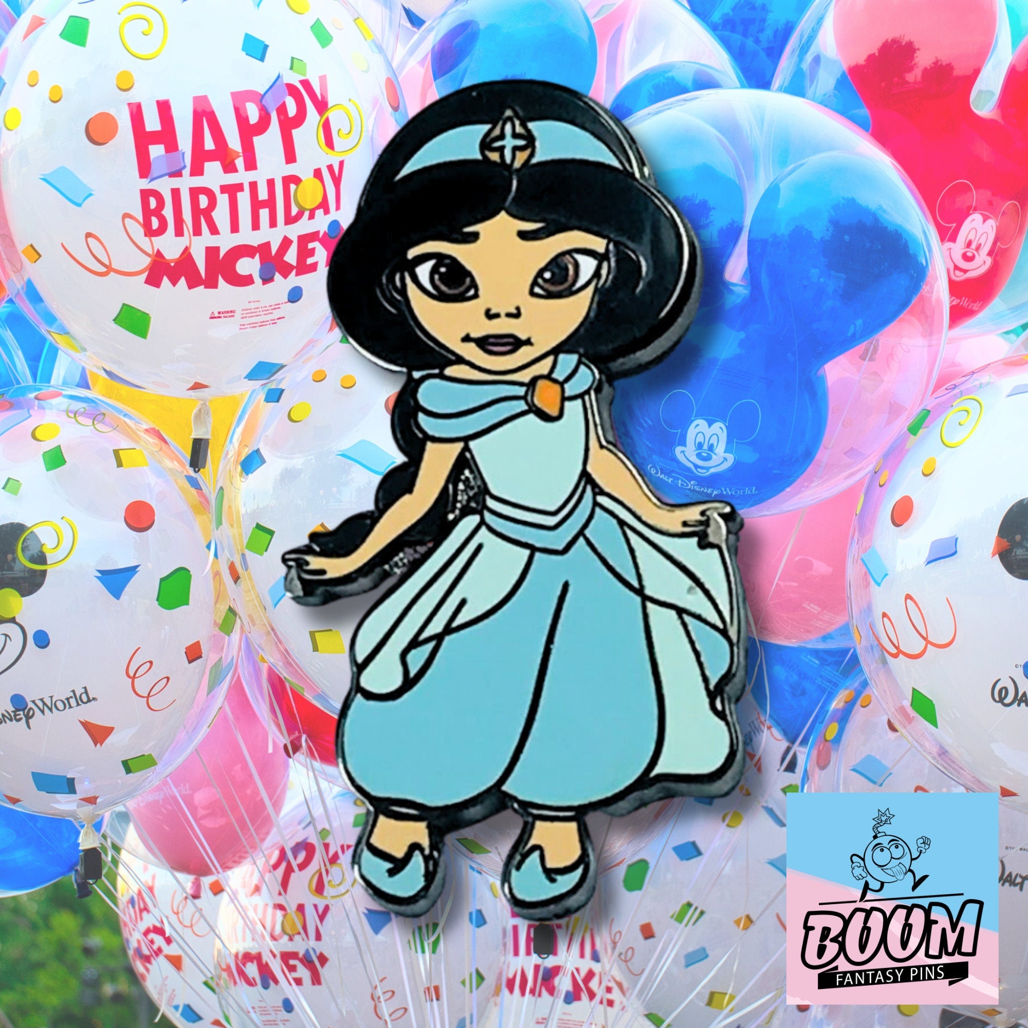 Pin's – Princesse Jasmine d'Aladdin – Disney Fantasy