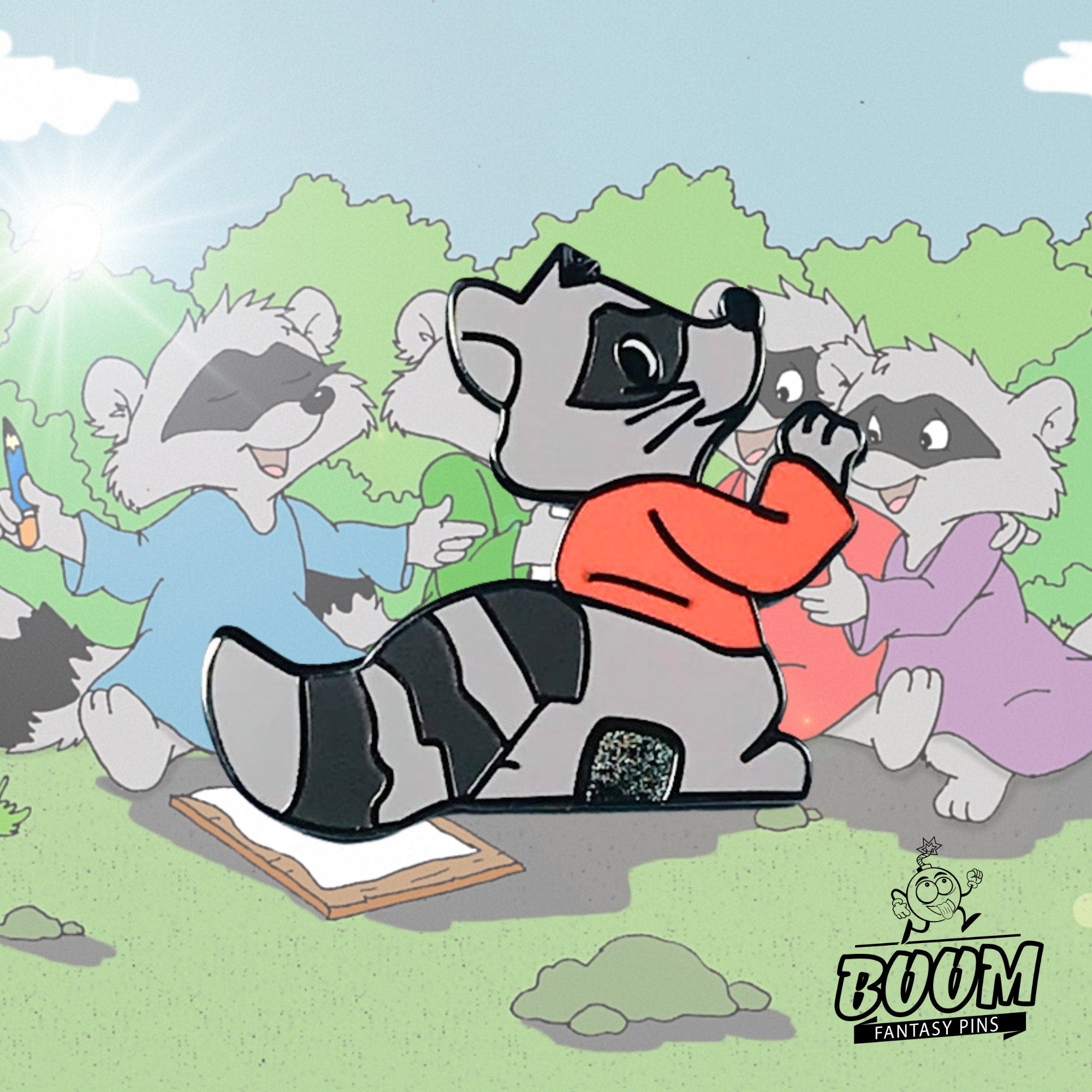 Pin's – Raton laveur de Robin des Bois – Disney Fantasy