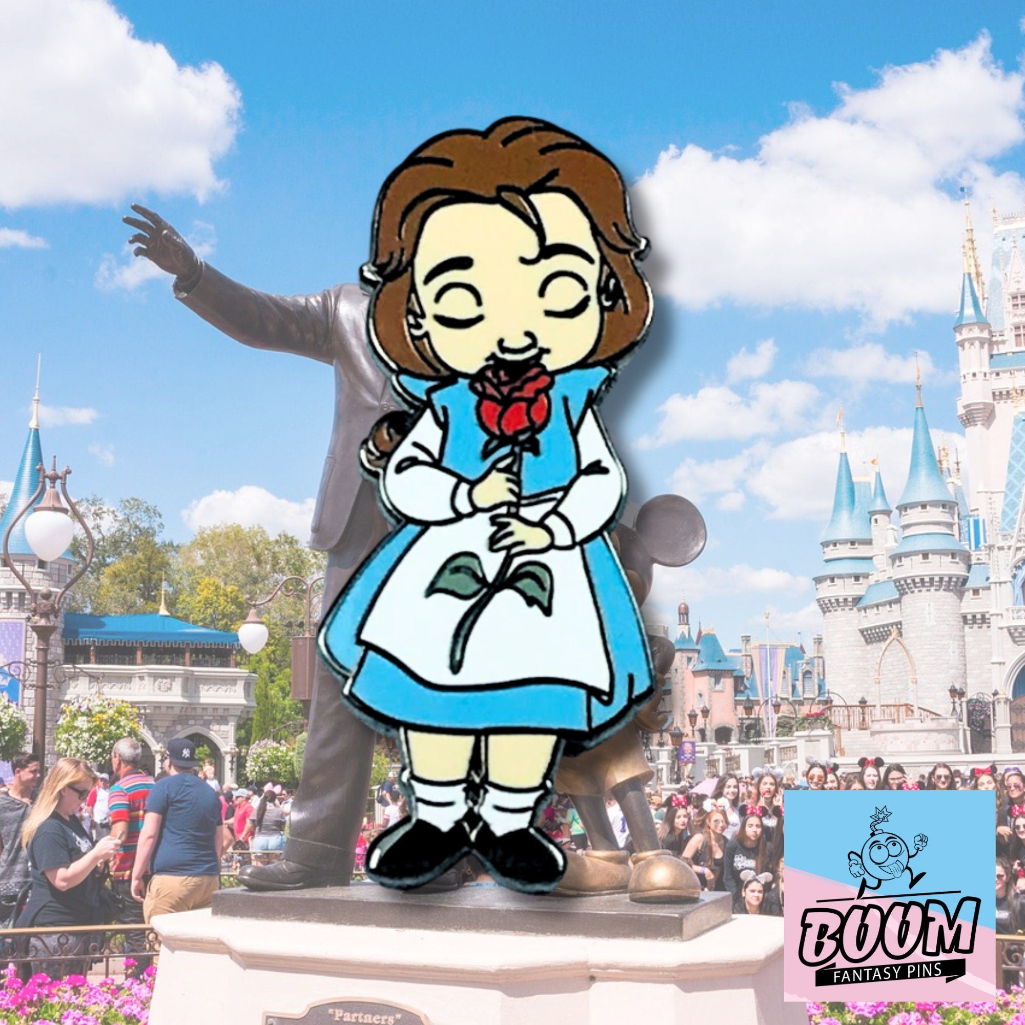 Pin – Belle as a Child from Beauty and the Beast – Disney Fantasy