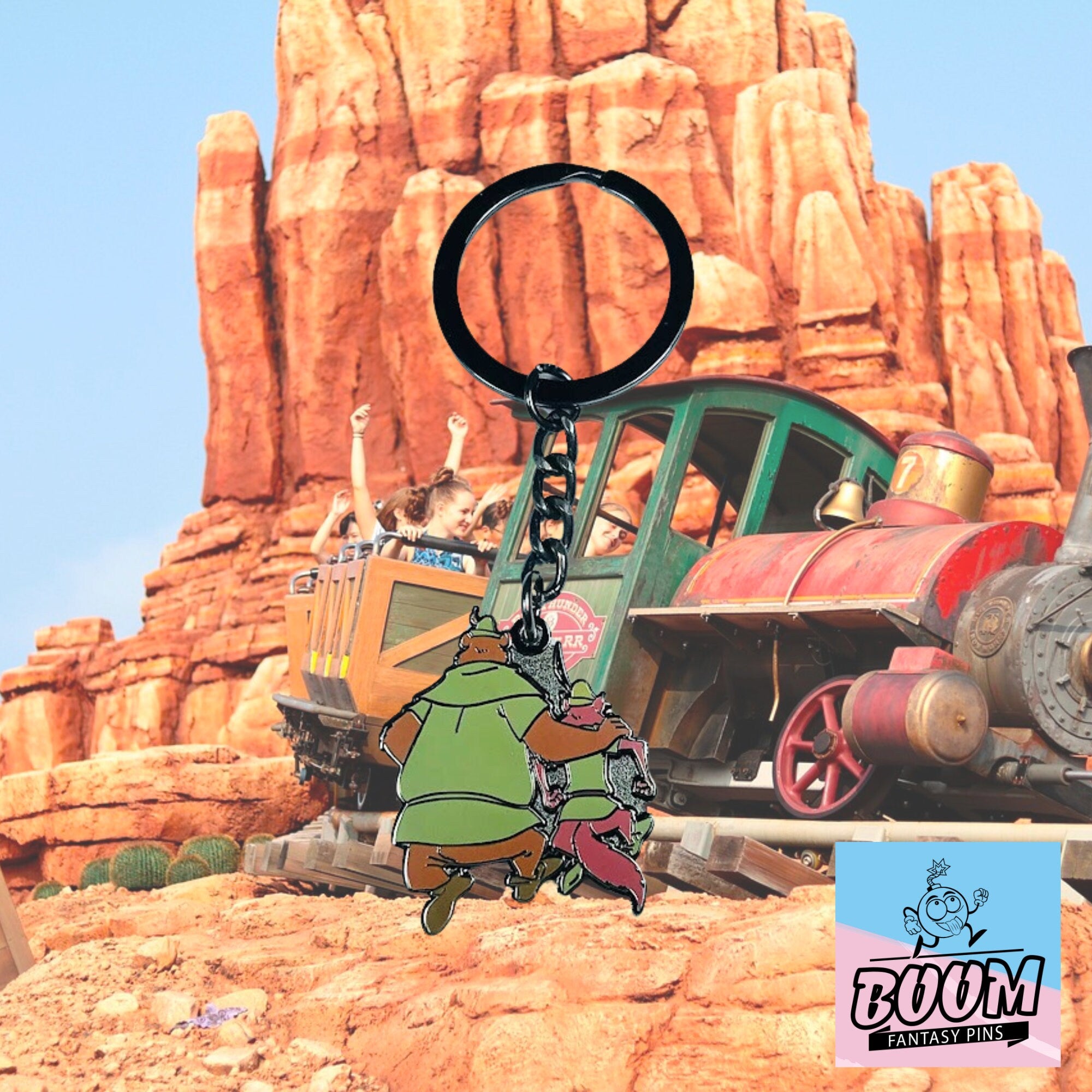 Porte-clés – Petit Jean de Robin des Bois – Disney Fantasy