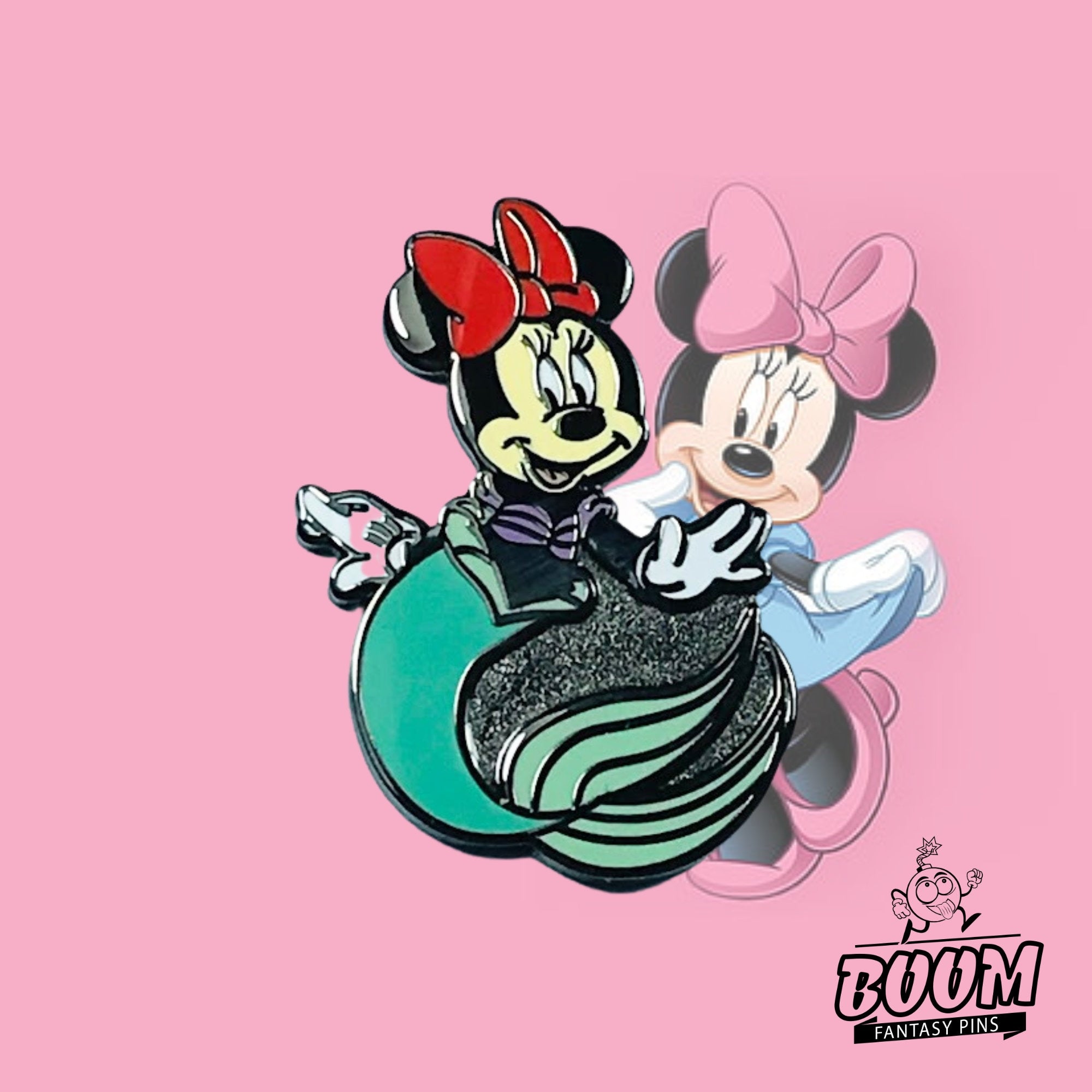 Pin's – Minnie Mouse en Ariel de La Petite Sirène – Disney Fantasy