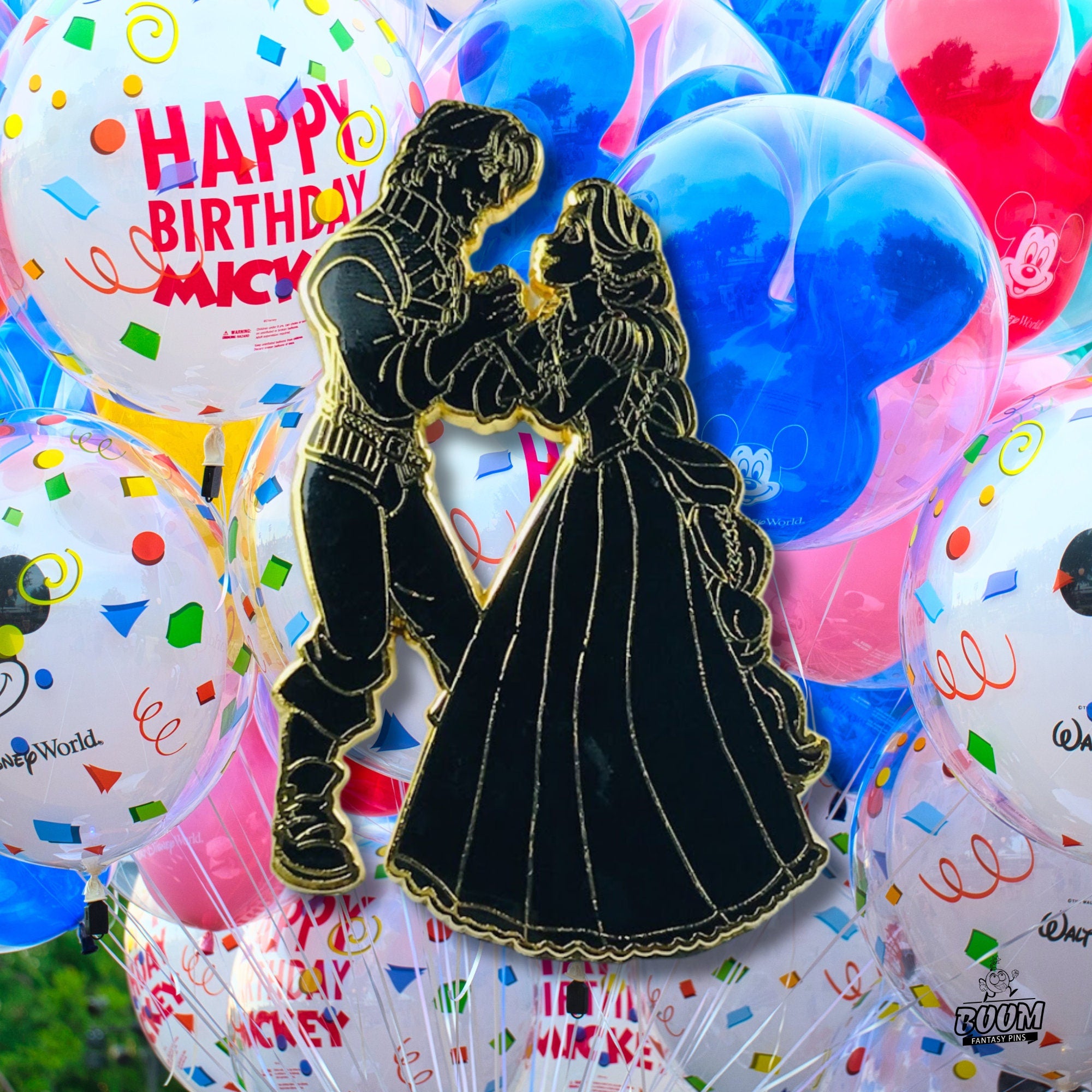 Pin's – Raiponce et Flynn Rider du film Raiponce – Disney Fantasy