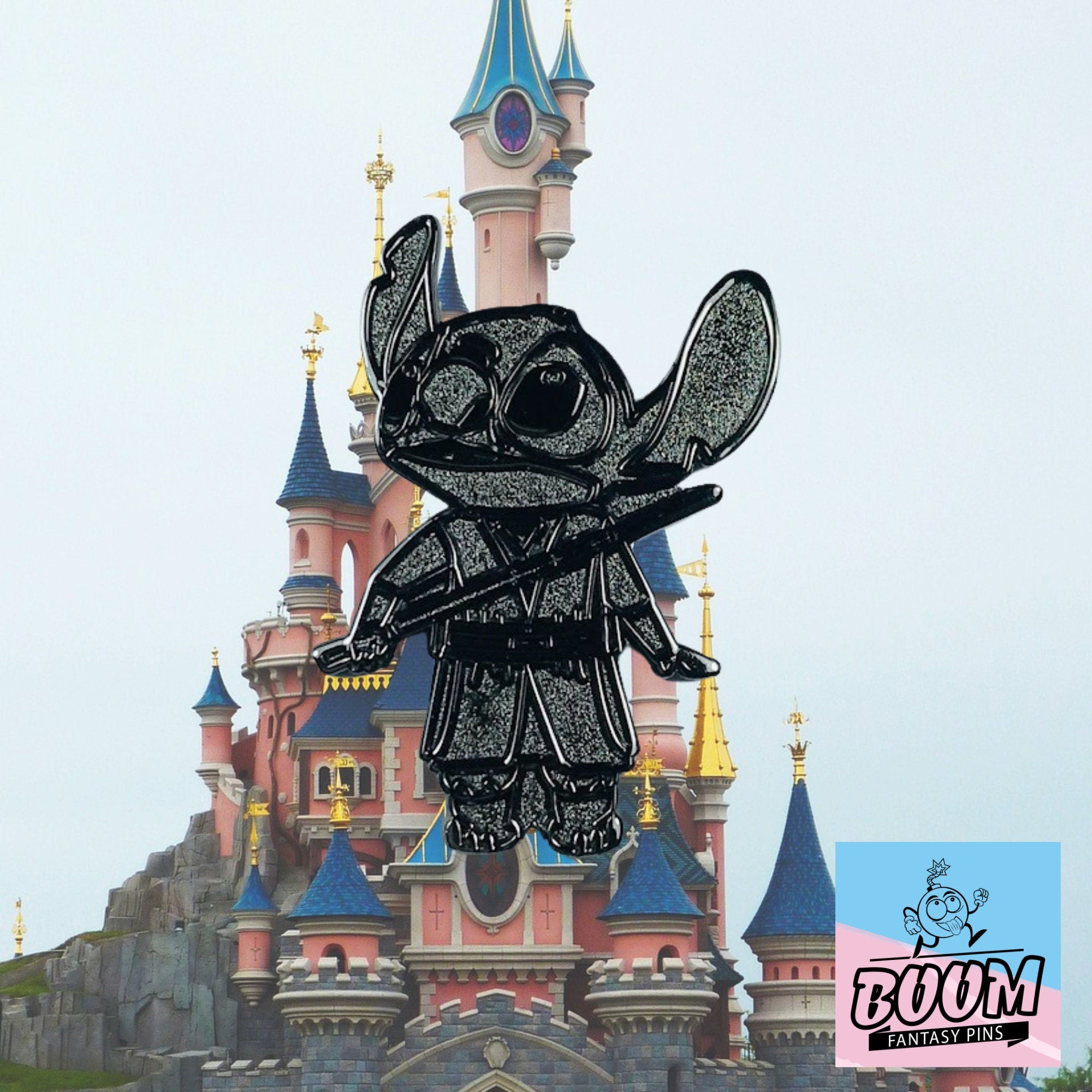 Pin's – Stitch en Rey de Lilo &amp; Stitch – Disney Fantasy