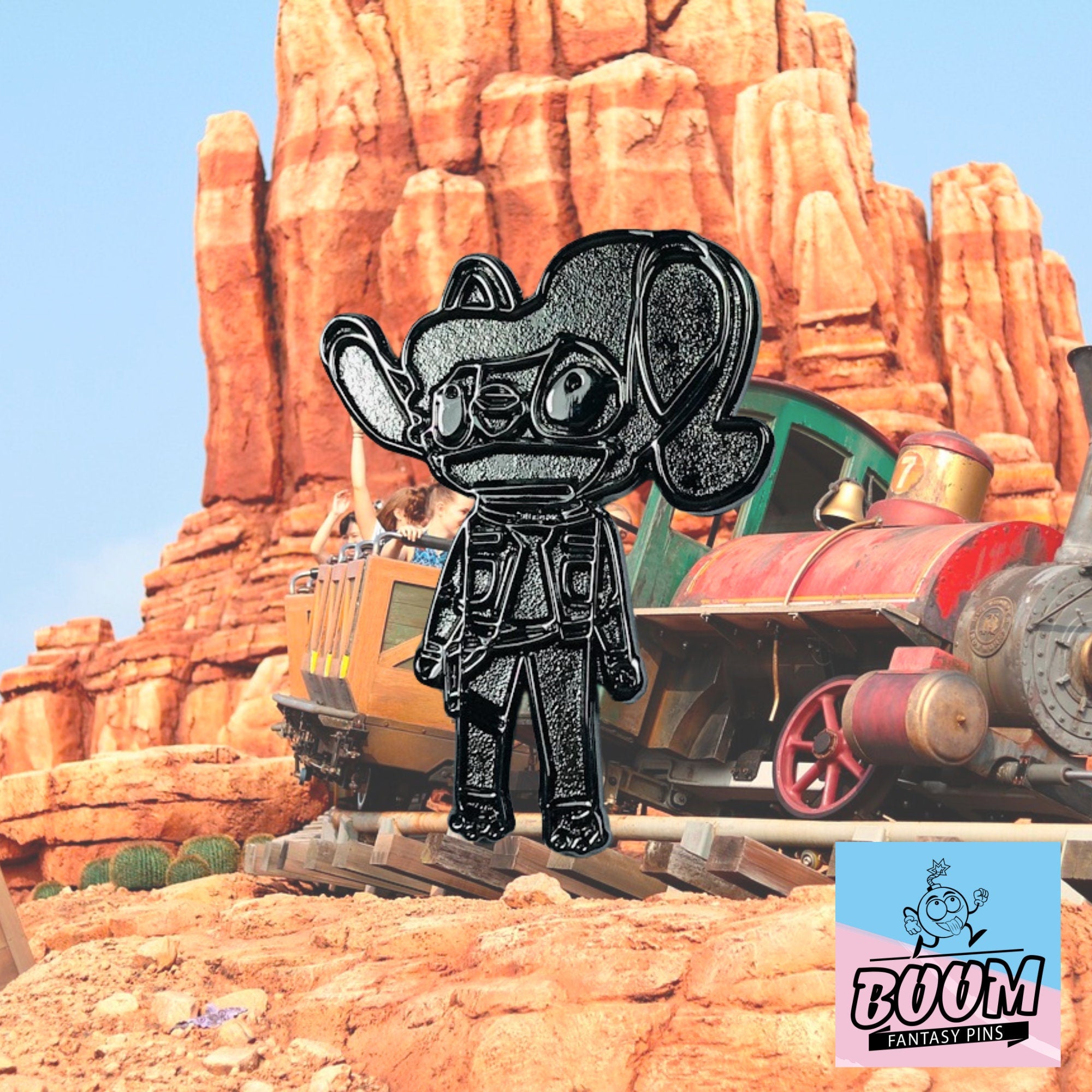 Pin's – Angel déguisé en Han Solo de Lilo &amp; Stitch – Disney Fantasy