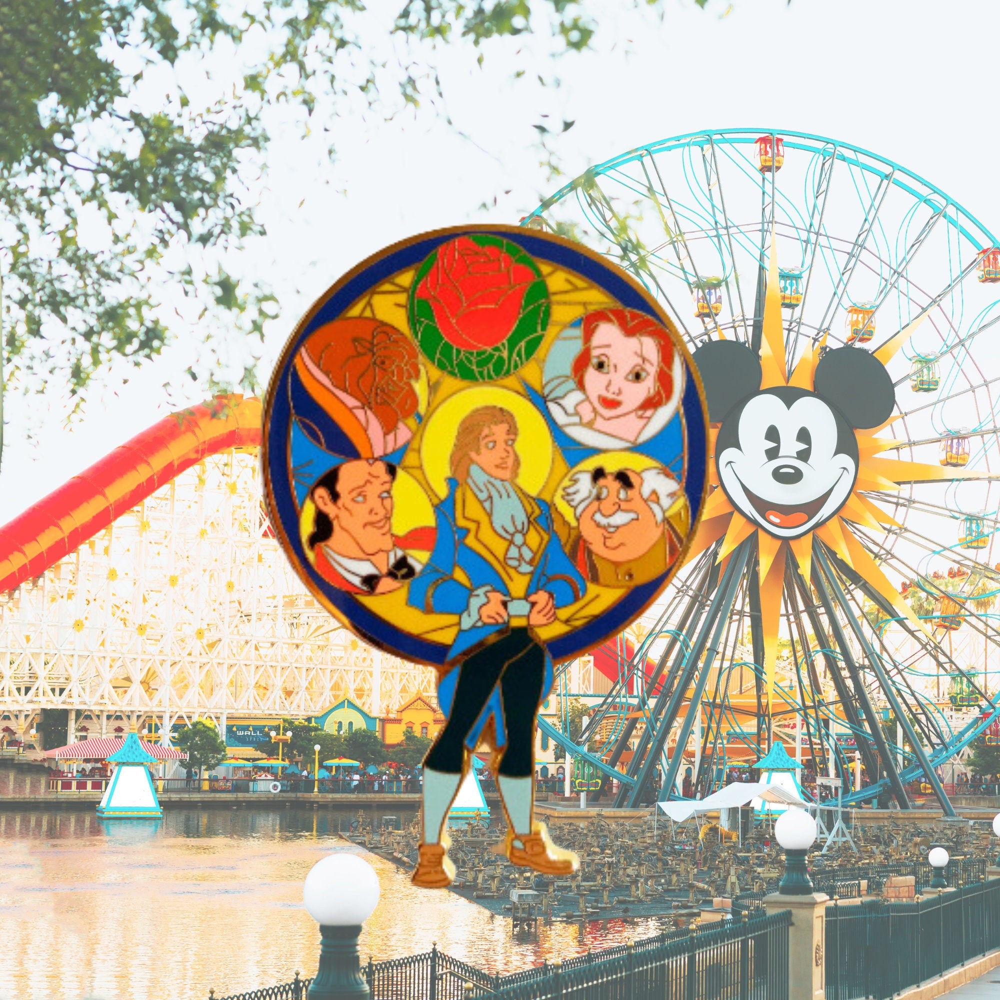 Pin – Bella de La Bella y la Bestia – Disney Fantasy