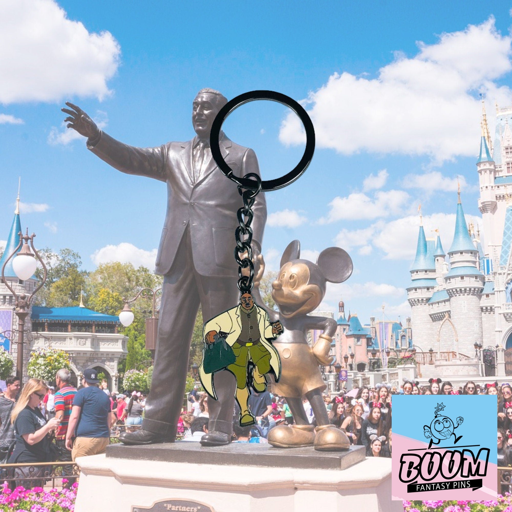 Llavero del Dr. Joshua Sweet de Atlantis: El Imperio Perdido – Disney Fantasy