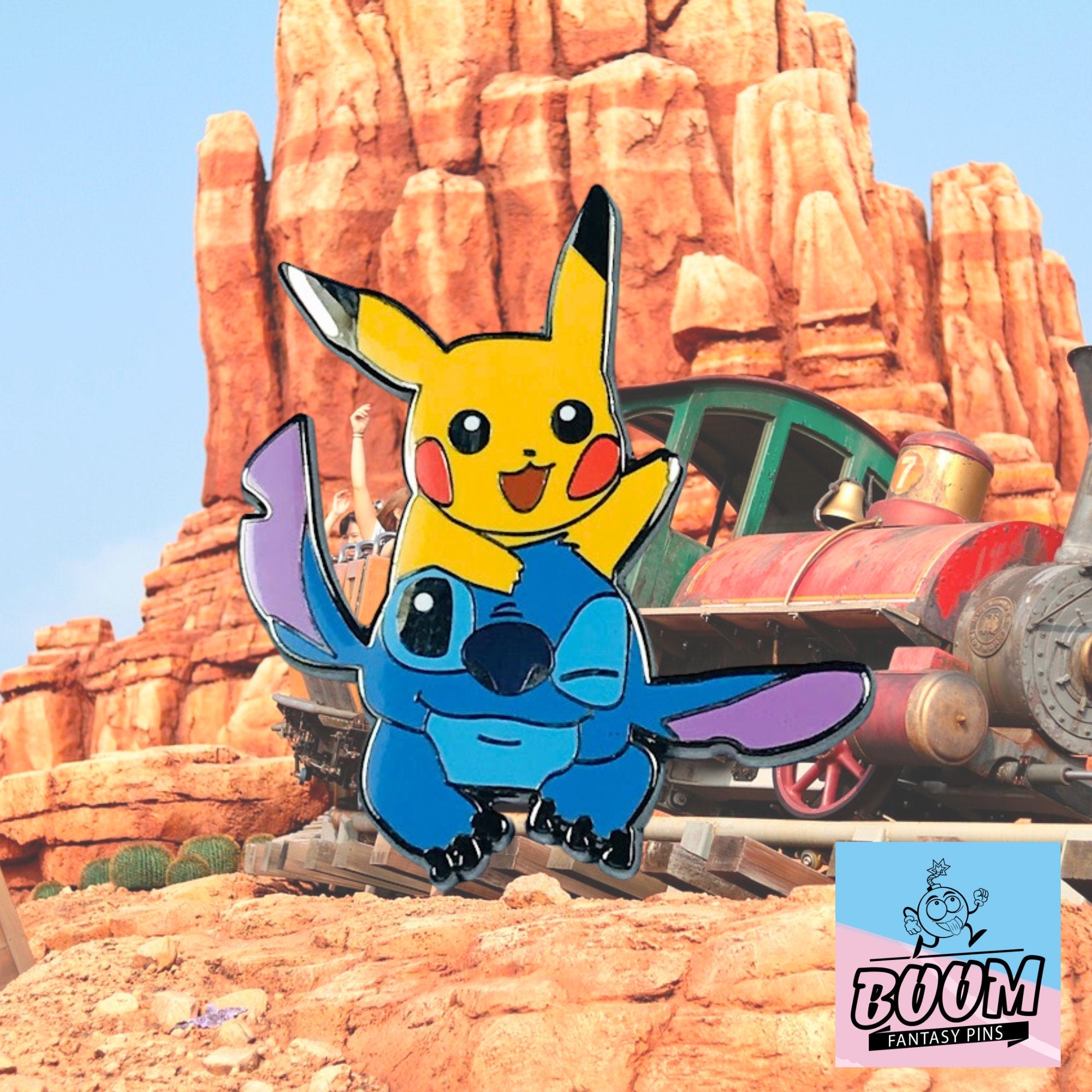 Pin – Experimento de Stitch 626 y Pikachu de Lilo &amp; Stitch – Disney Fantasy