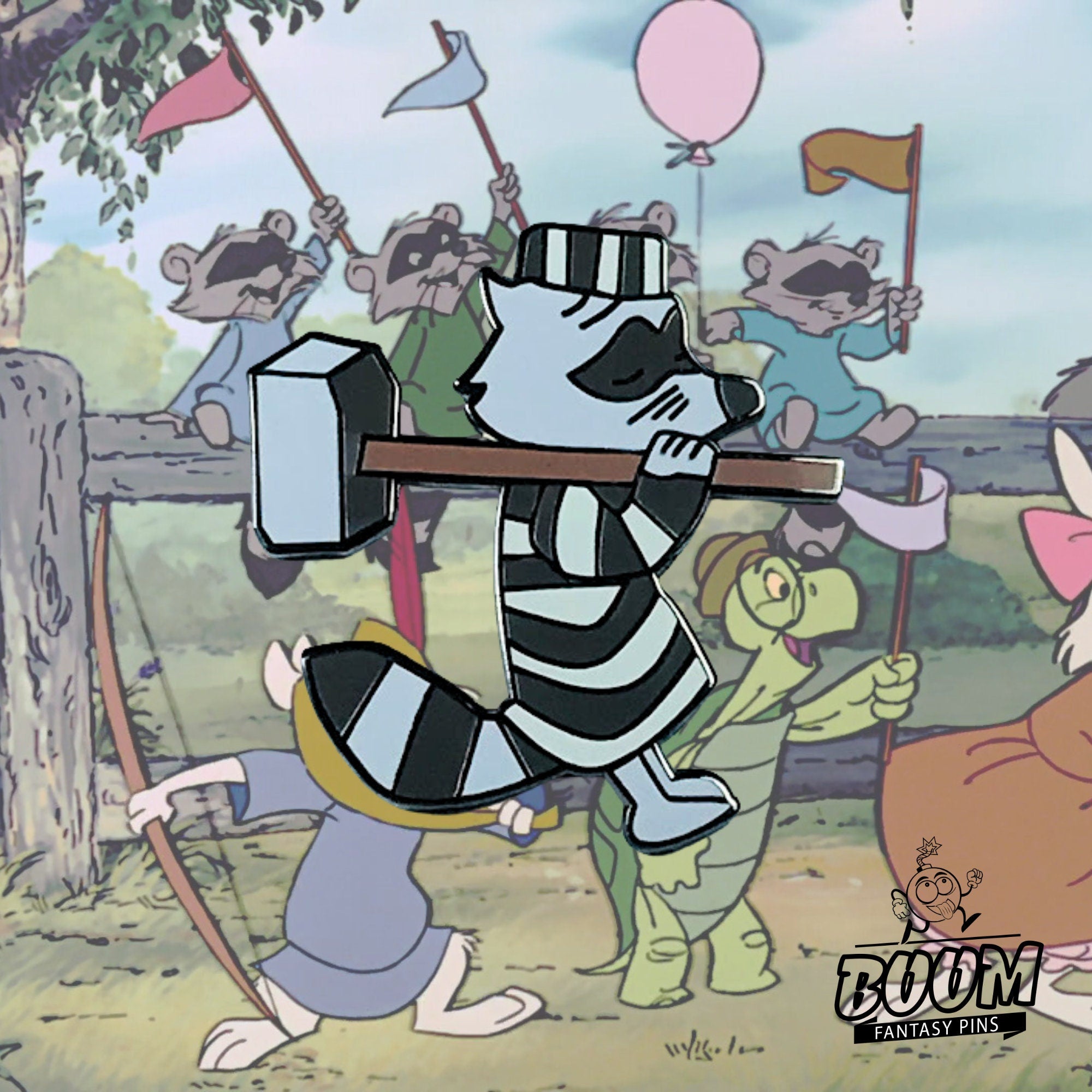 Pin's – Raton laveur de Robin des Bois – Disney Fantasy