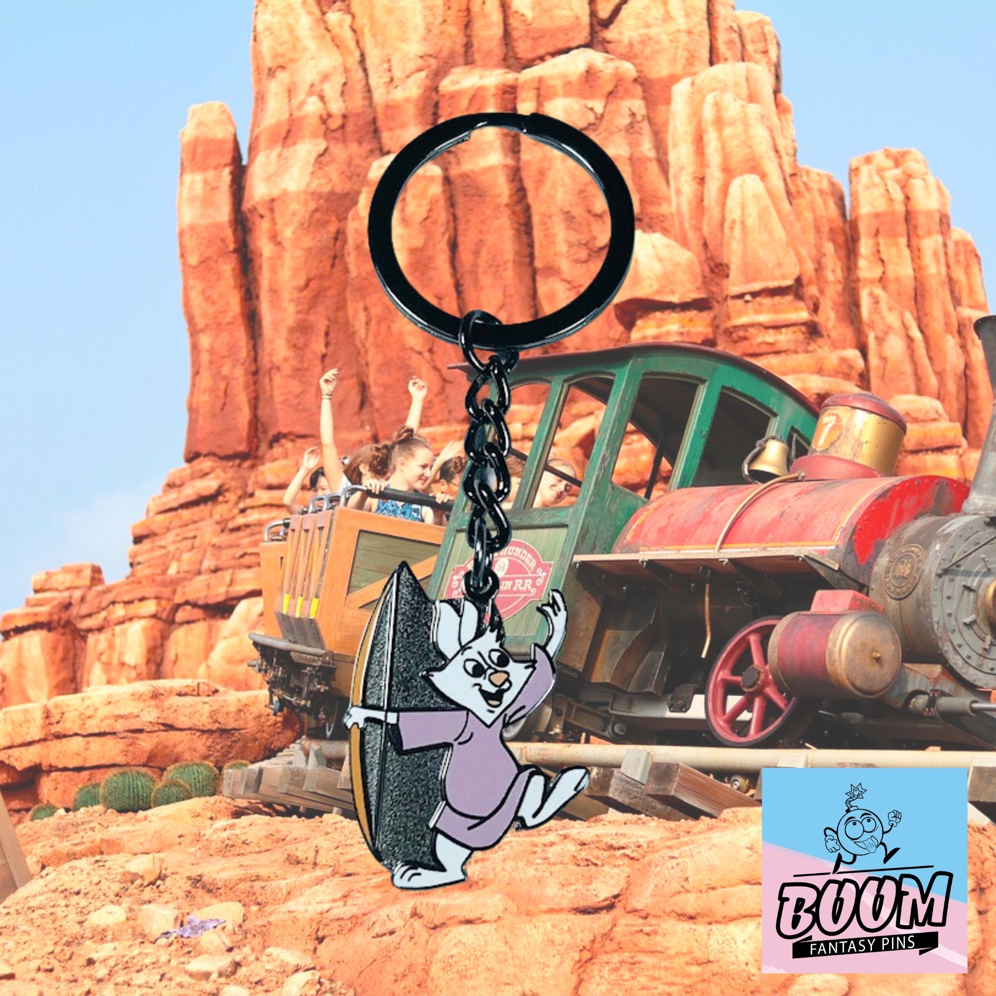 Llavero – Skippy el conejo de Robin Hood – Disney Fantasy