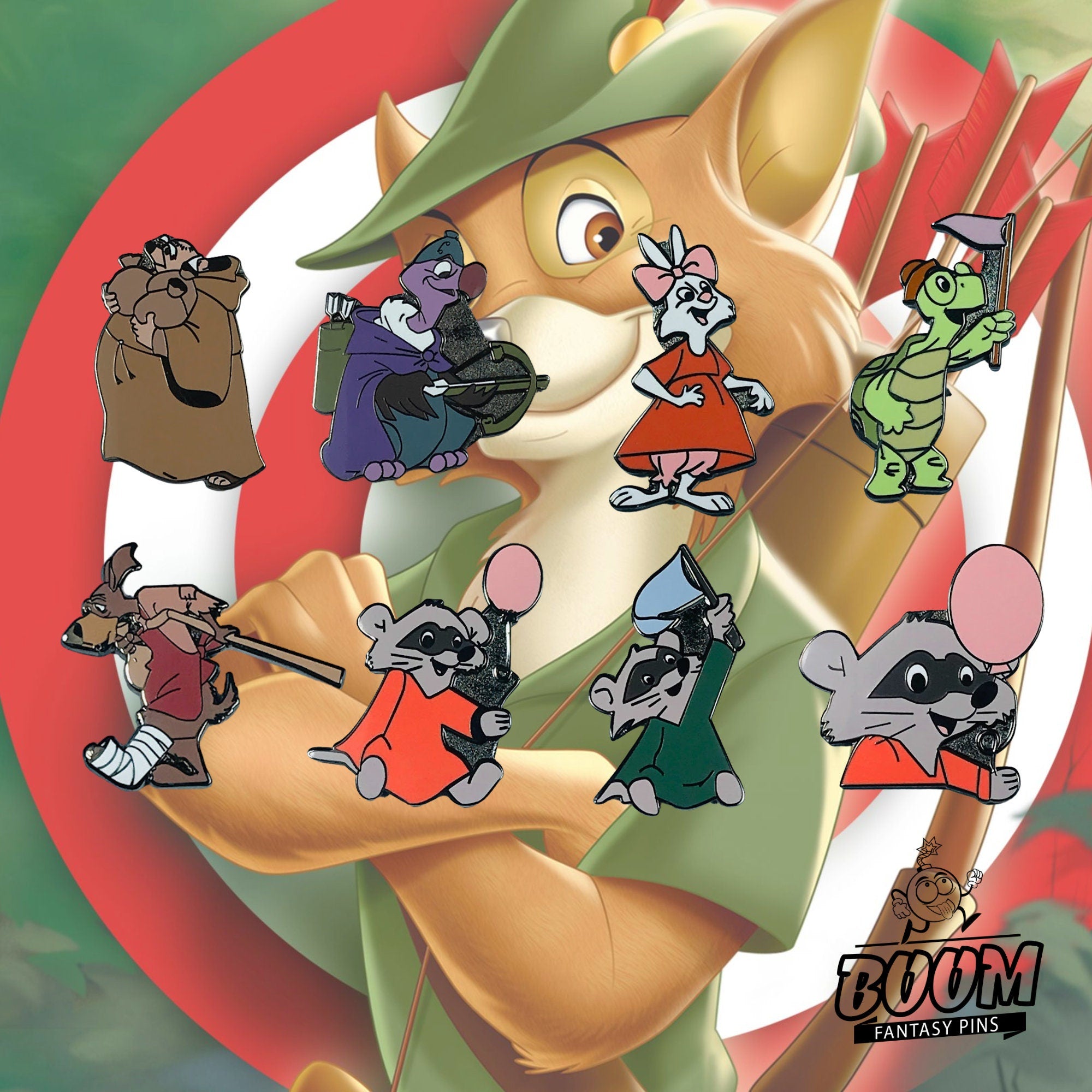 Pin's – Robin des Bois du film Robin des Bois – Disney Fantasy