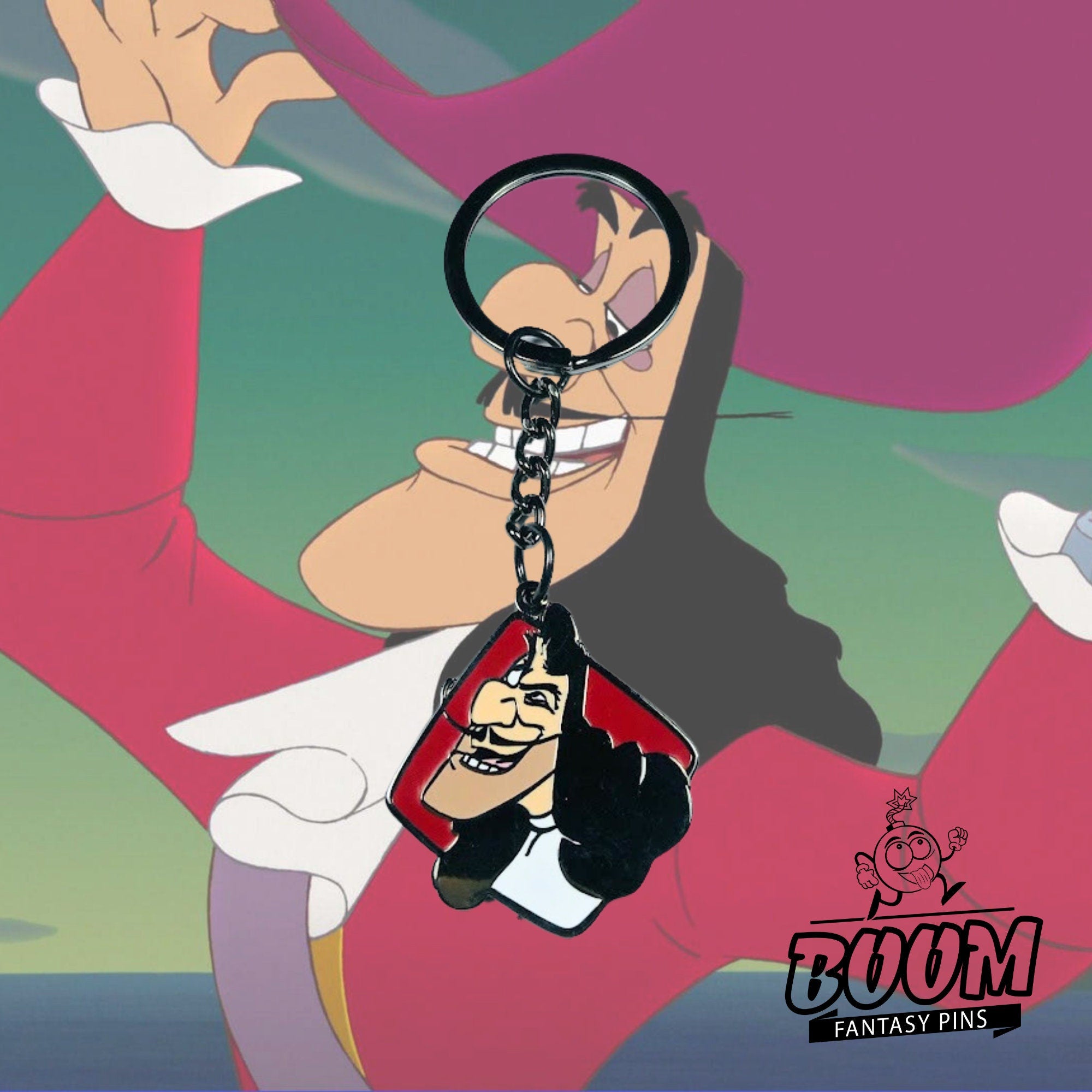 Llavero – Capitán Garfio de Peter Pan – Disney Fantasy