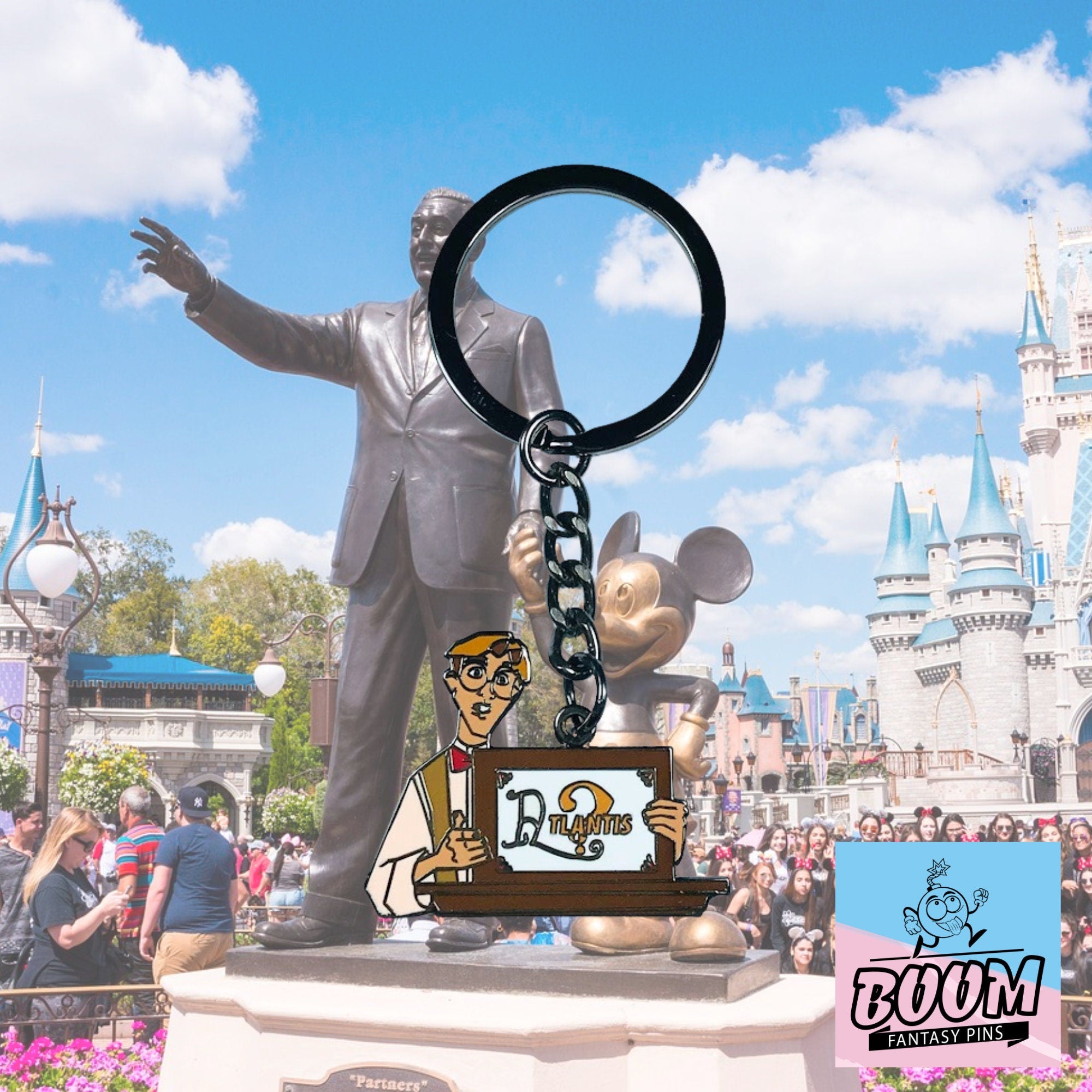 Llavero – Milo James Thatch de Atlantis: El Imperio Perdido – Disney Fantasy