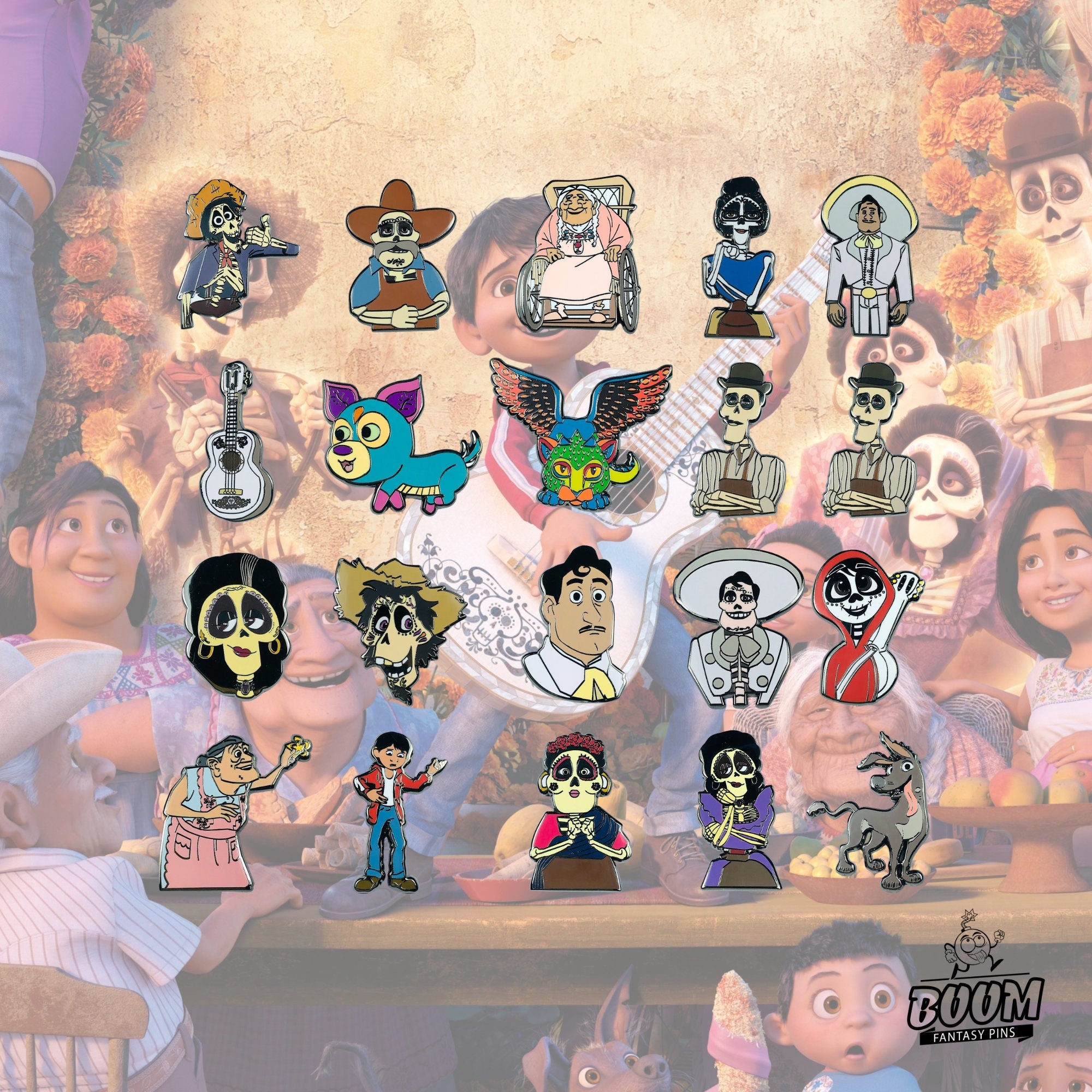 Pin – Miguel Rivera de Coco – Fantasía Disney