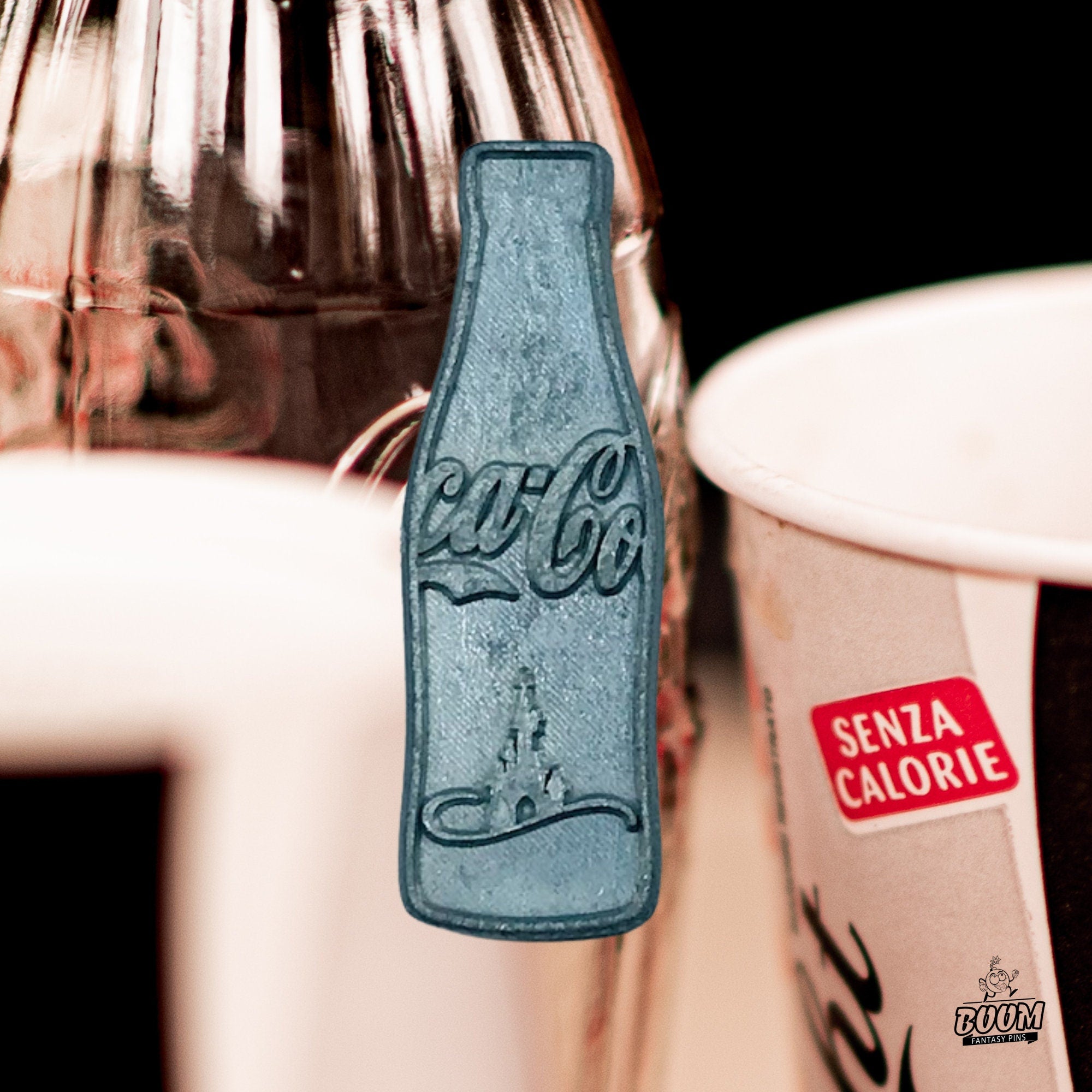 Pin – Colaboración de Walt Disney con Coca-Cola – Disney Fantasy