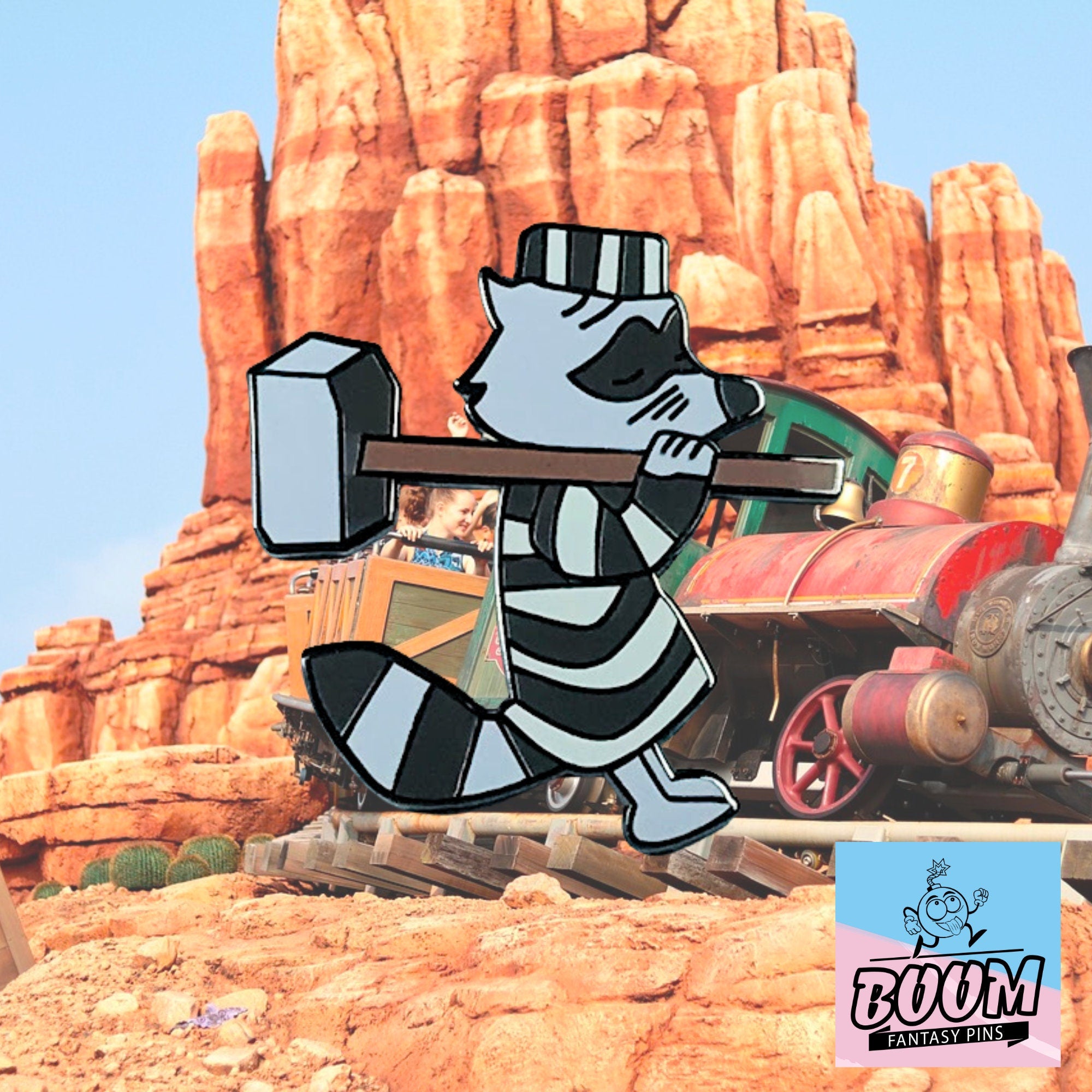 Pin's – Raton laveur de Robin des Bois – Disney Fantasy