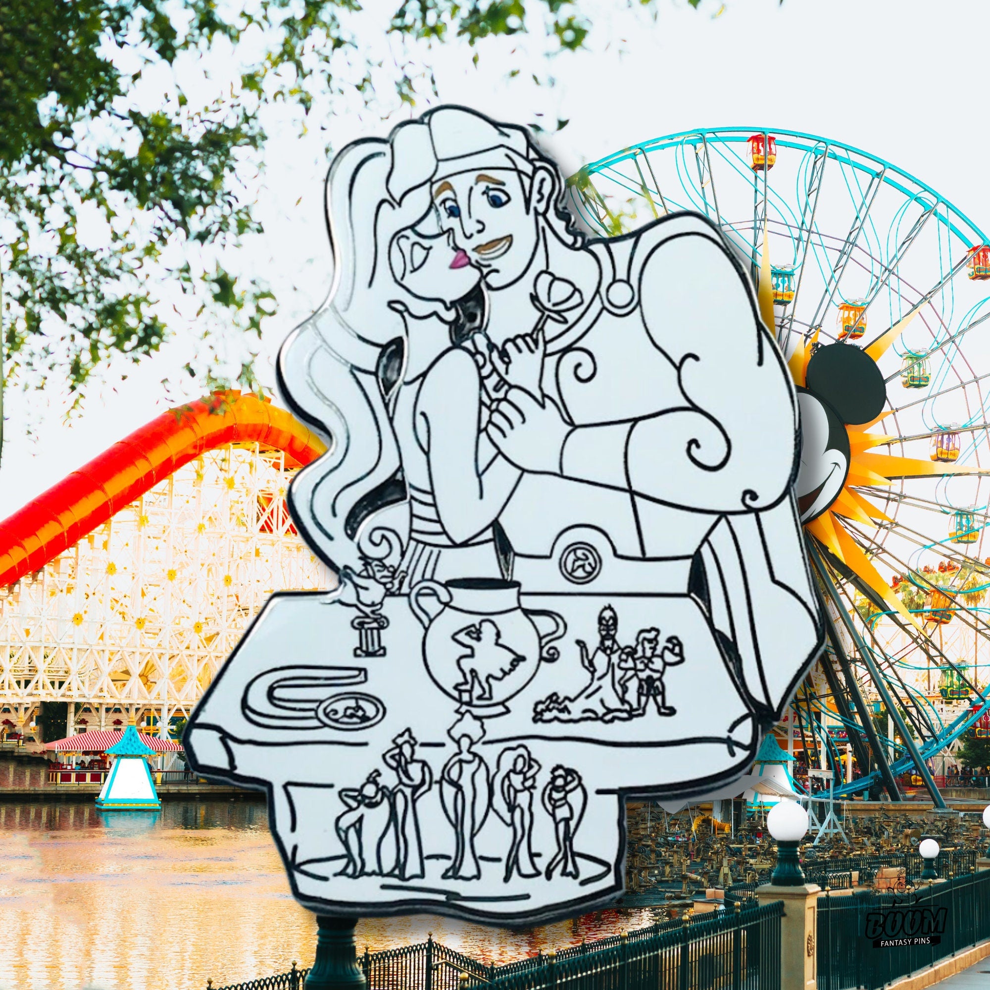 Pin – Princesa Mérida de Valiente – Disney Fantasy