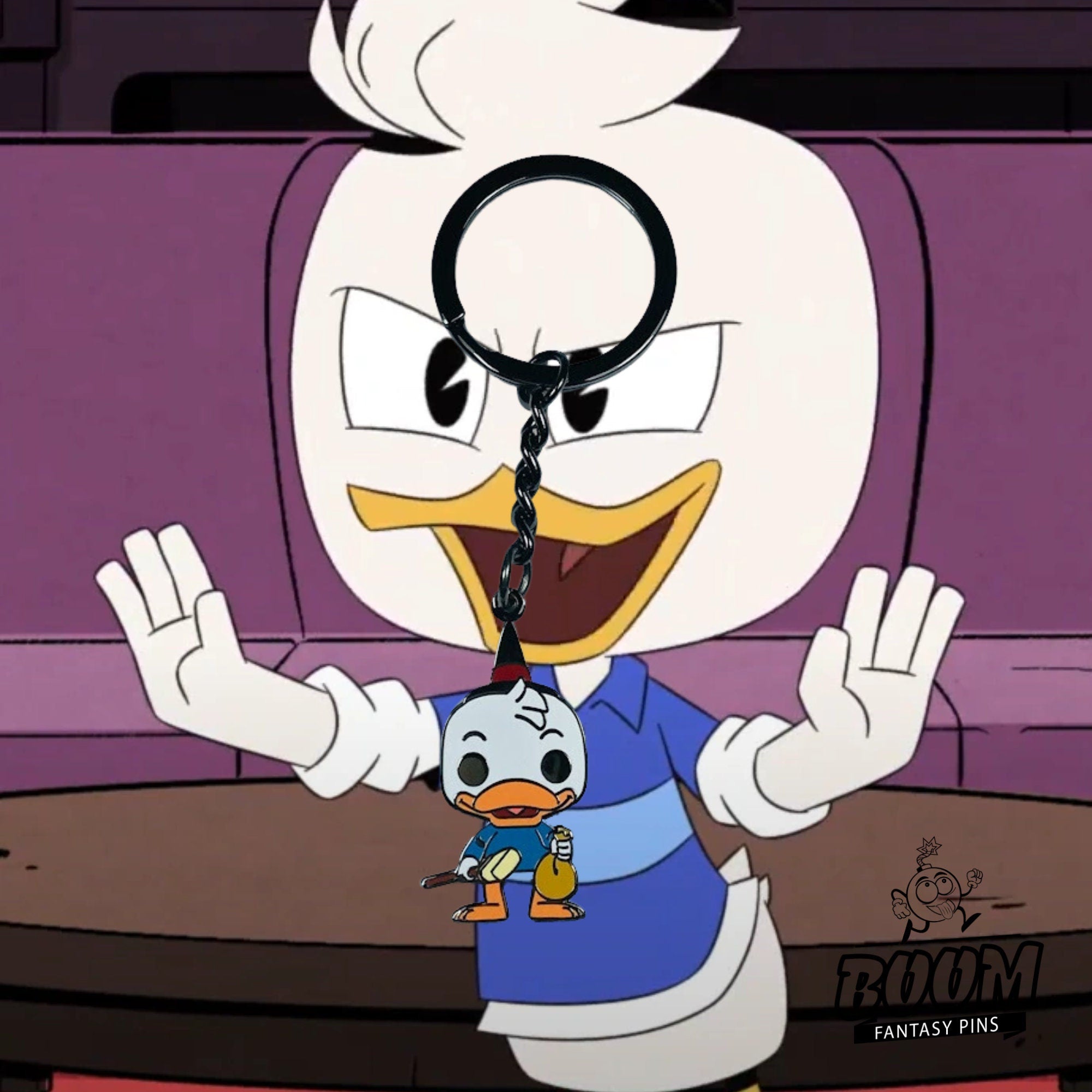 Porte-clés – Dewey de La Bande à Picsou – Disney Fantasy