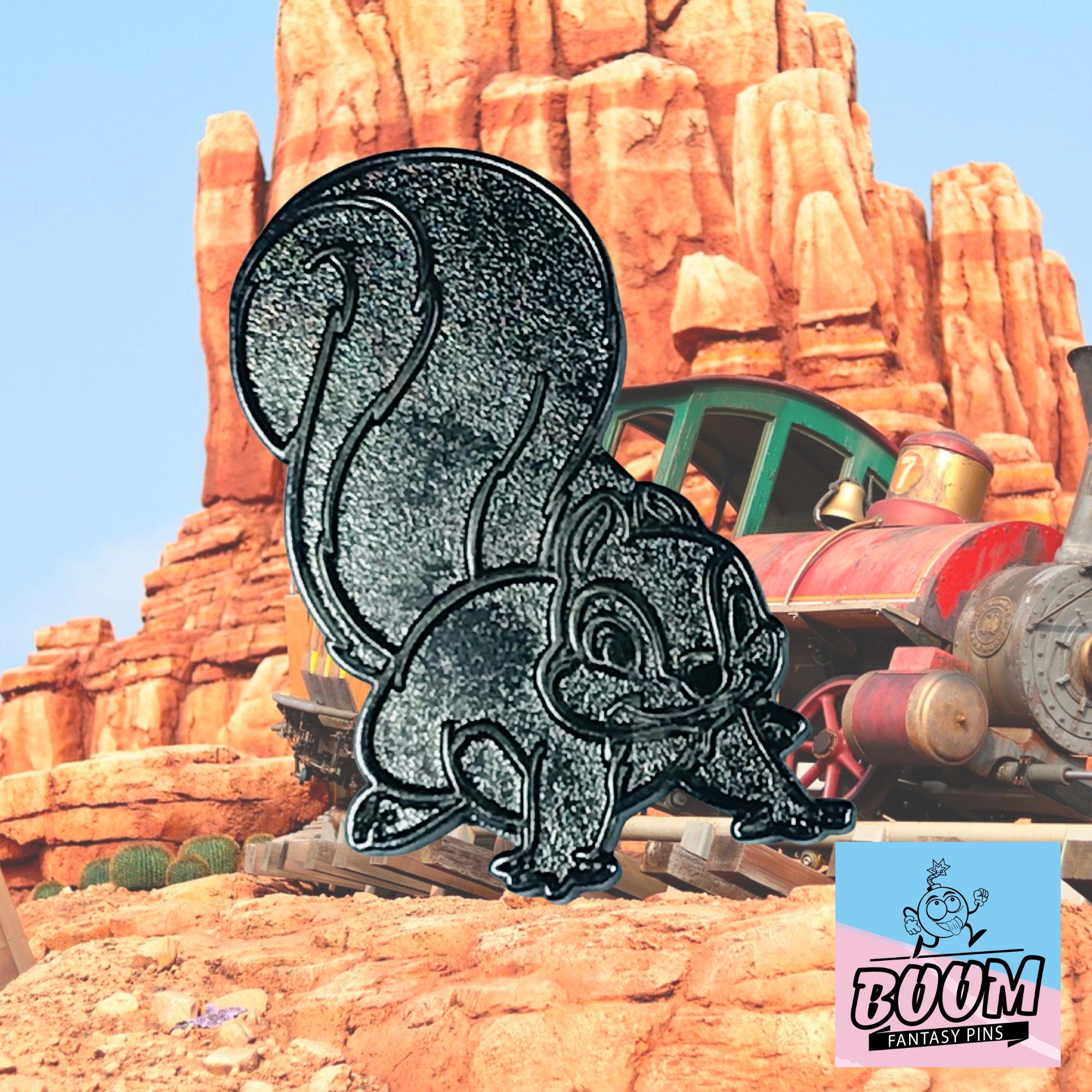 Pin's – Écureuil gris de Blanche-Neige – Disney Fantasy