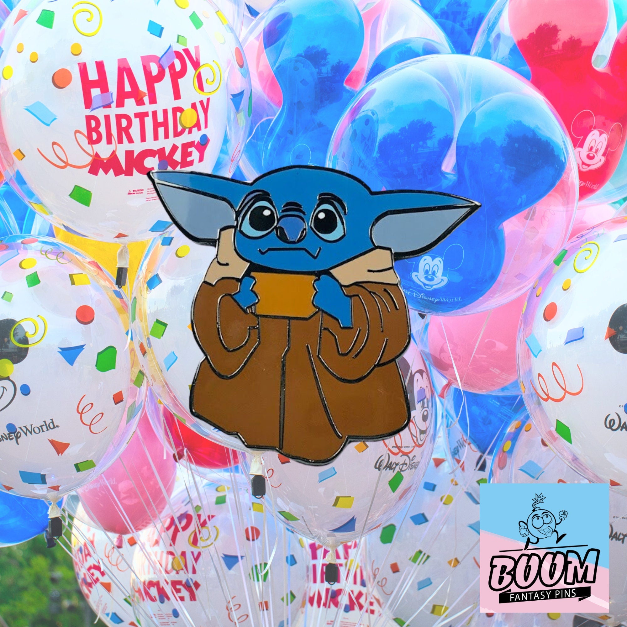 Pin – Stitch como Baby Yoda de Lilo &amp; Stitch – Disney Fantasy
