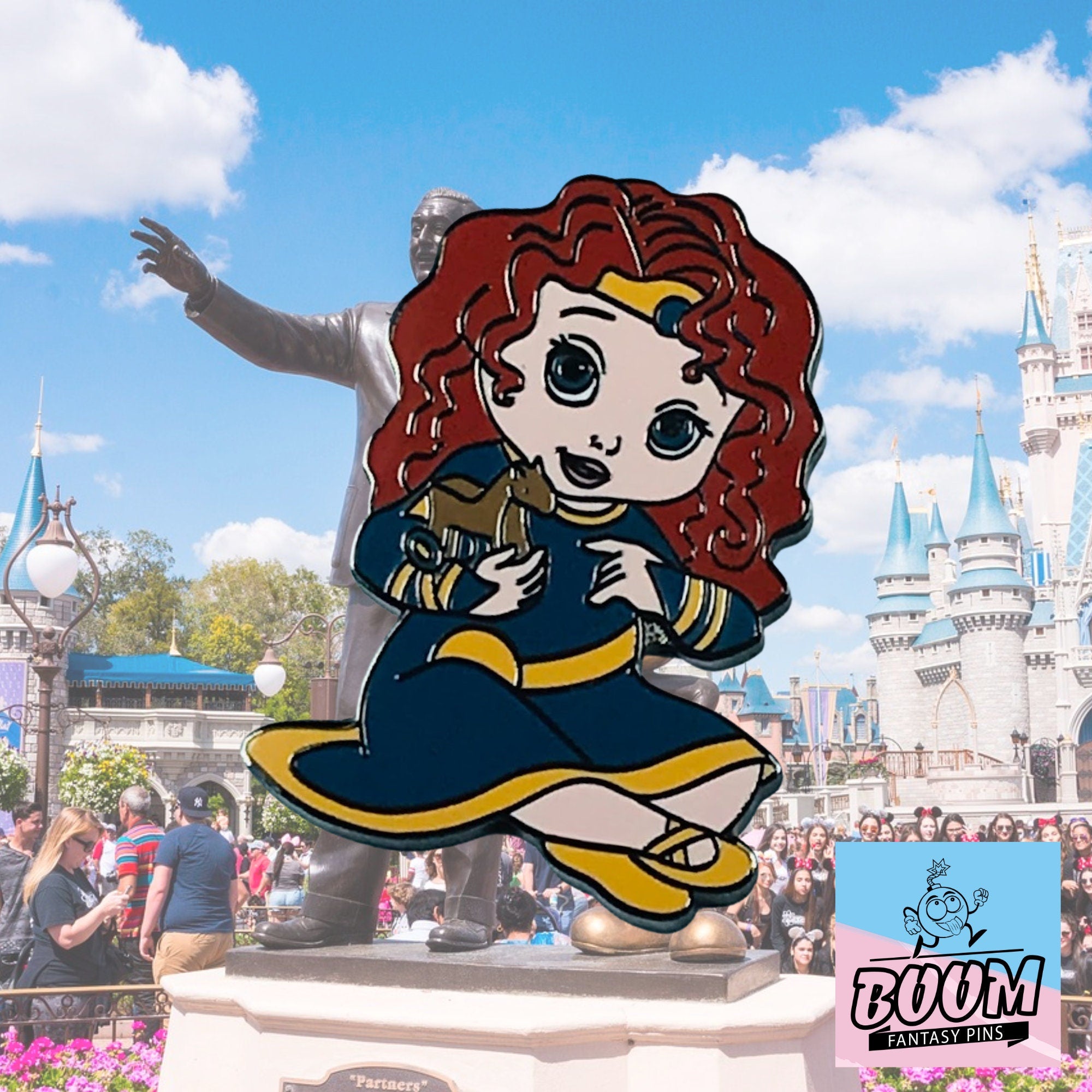 Pin – Bebé Mérida de Valiente – Disney Fantasy