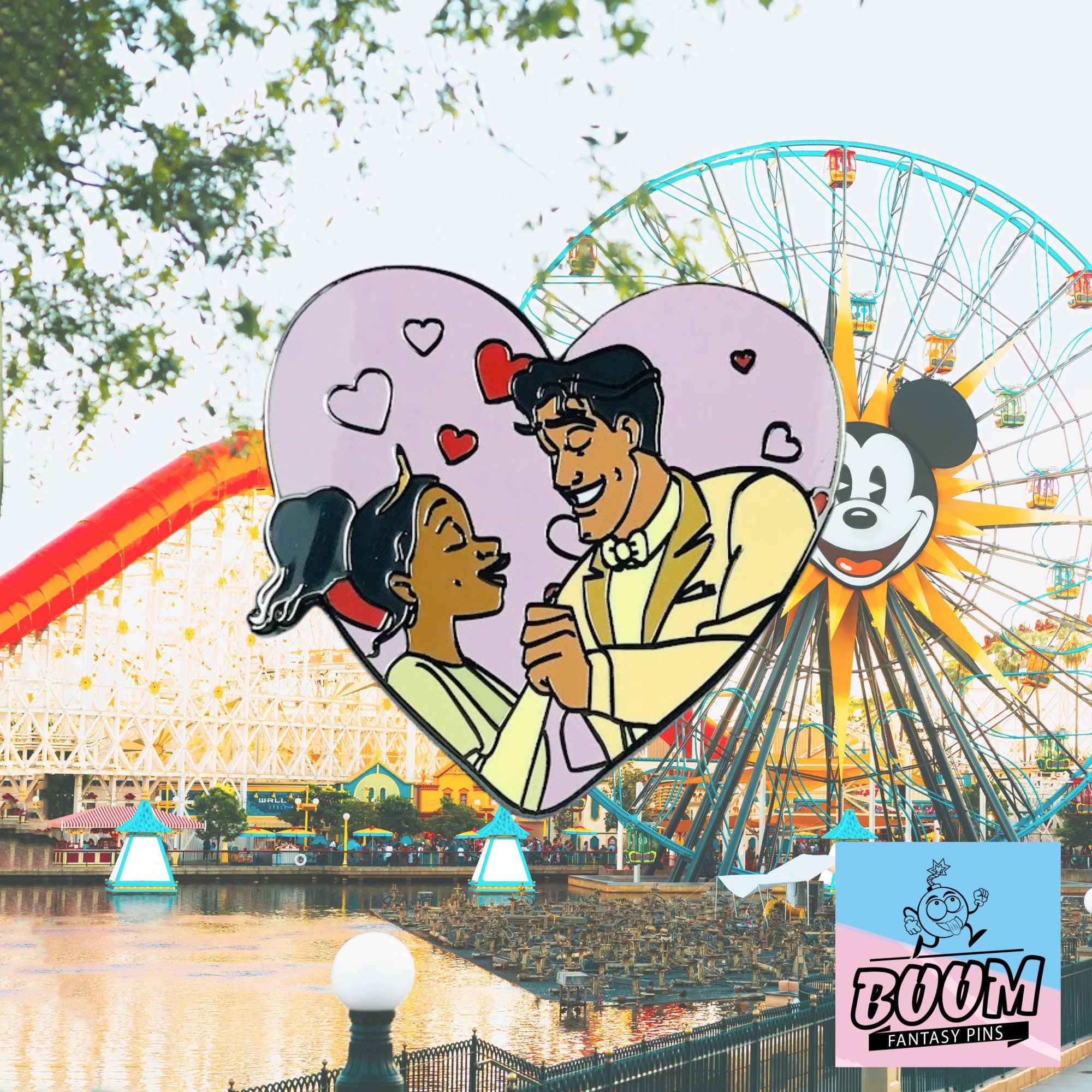 Pin – Tiana y el Príncipe Naveen de La Princesa y el Sapo – Disney Fantasy