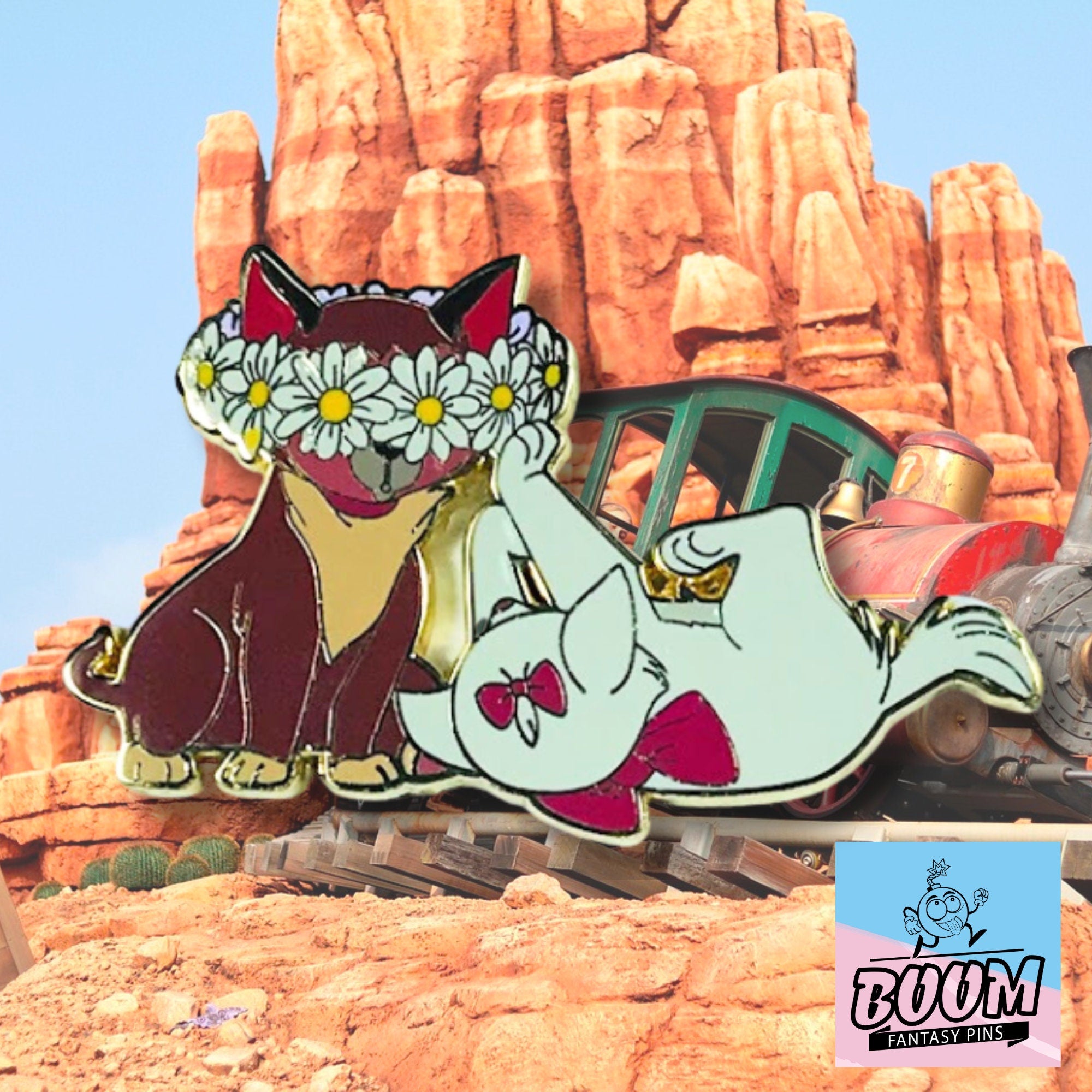 Pin's – Dinah et Marie des Aristochats – Disney Fantasy