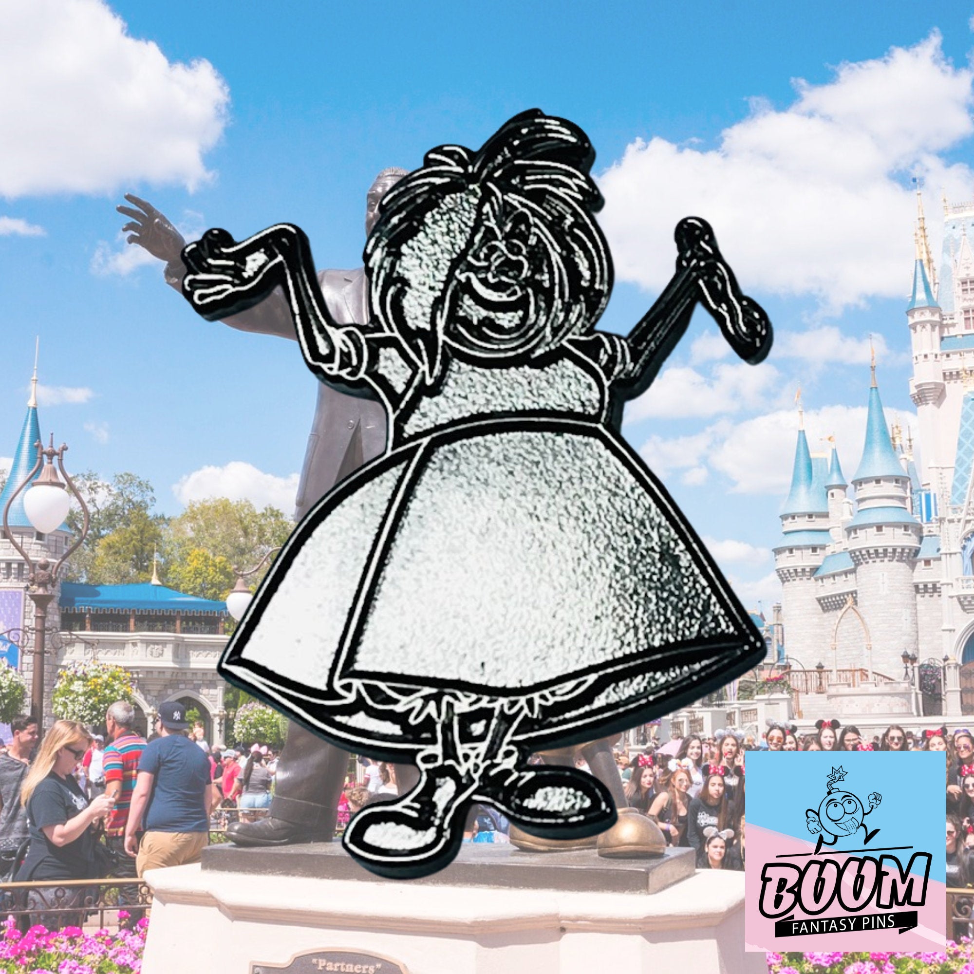 Pin's – Madame Mim du film Merlin l'Enchanteur – Disney Fantasy