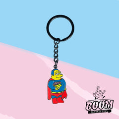 Porte-clés – Chef Clancy Wiggum des Simpson – Disney Fantasy