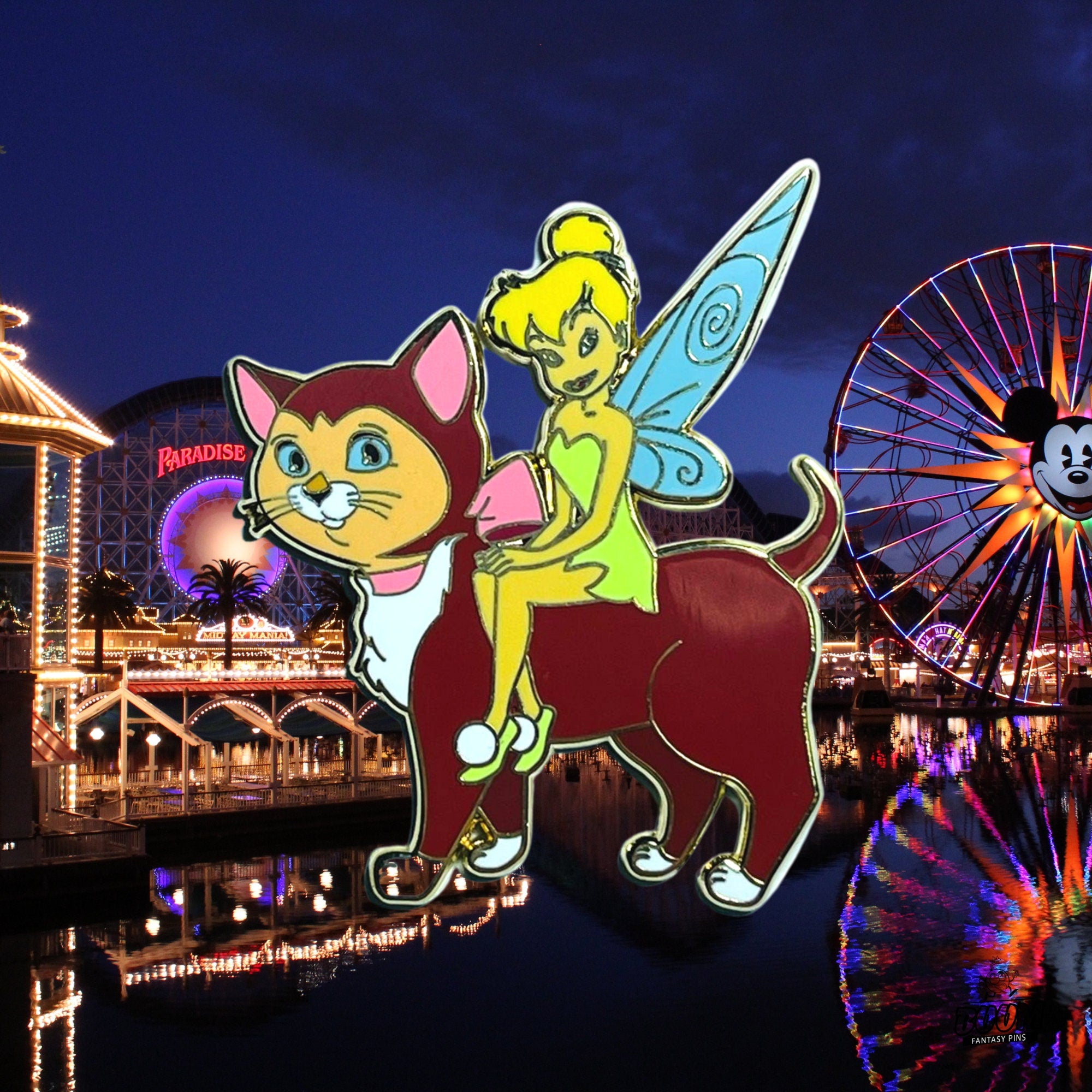 Pin's – Clochette de Peter Pan – Disney Fantasy