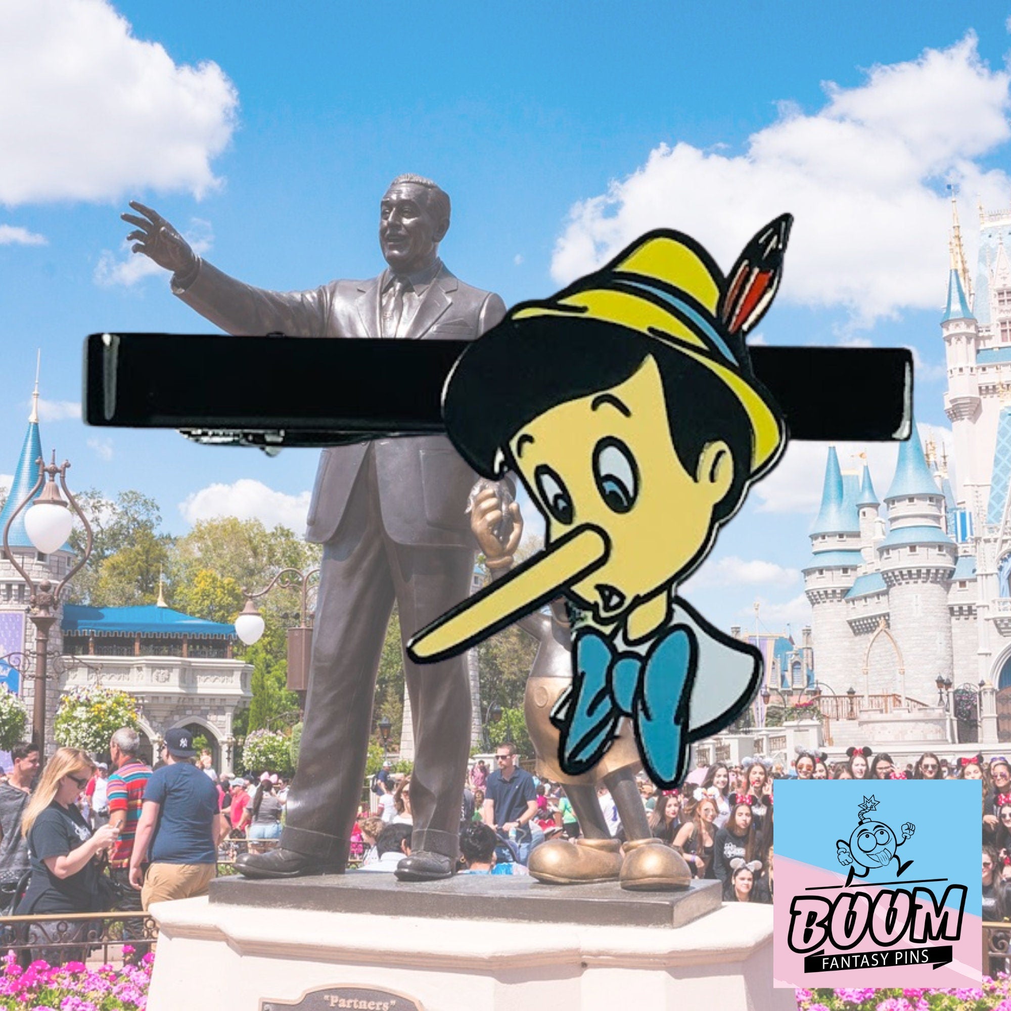 Pinza de corbata – Pinocho de Pinocho – Disney Fantasy
