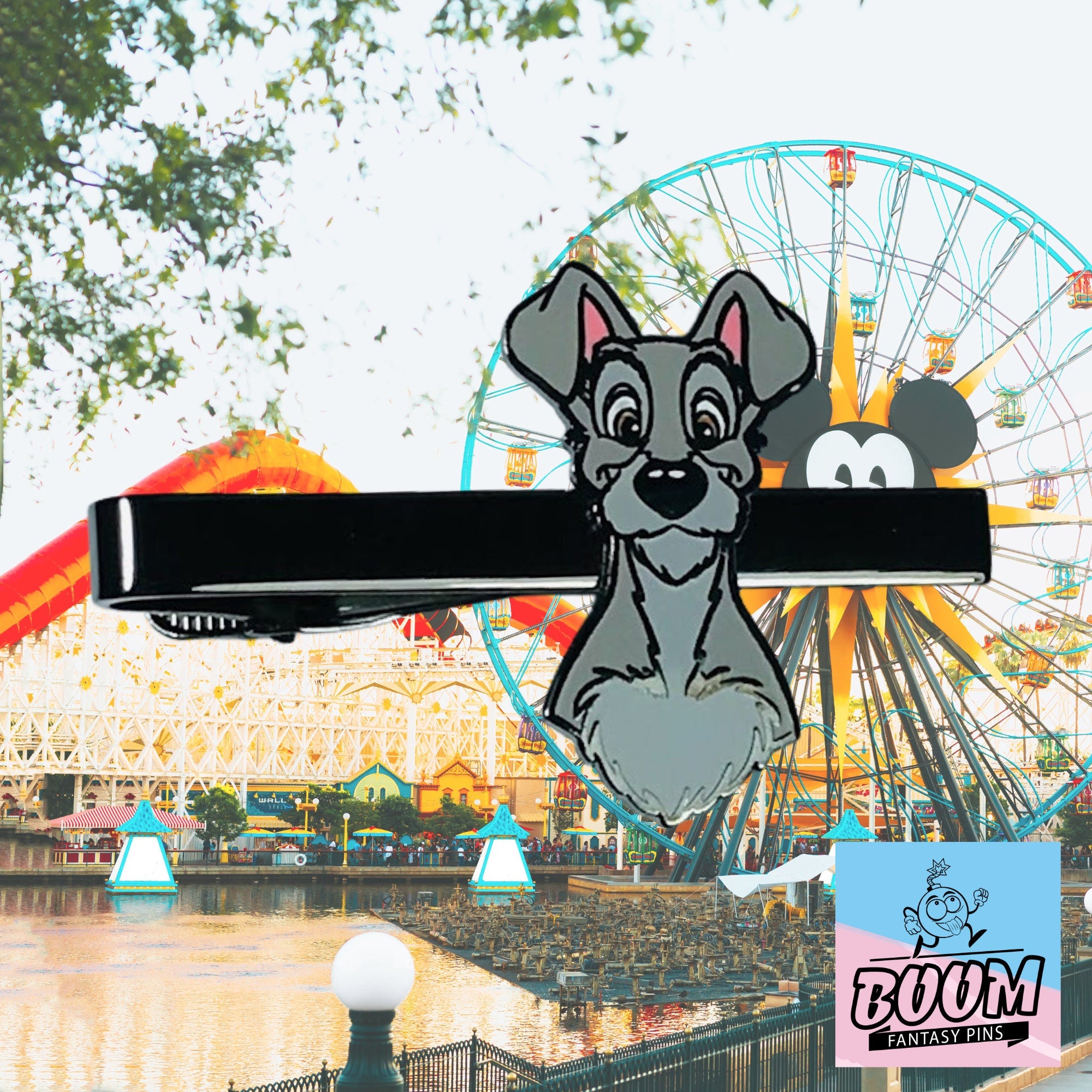 Tie Clip – Tramp from Lady and the Tramp – Disney Fantasy