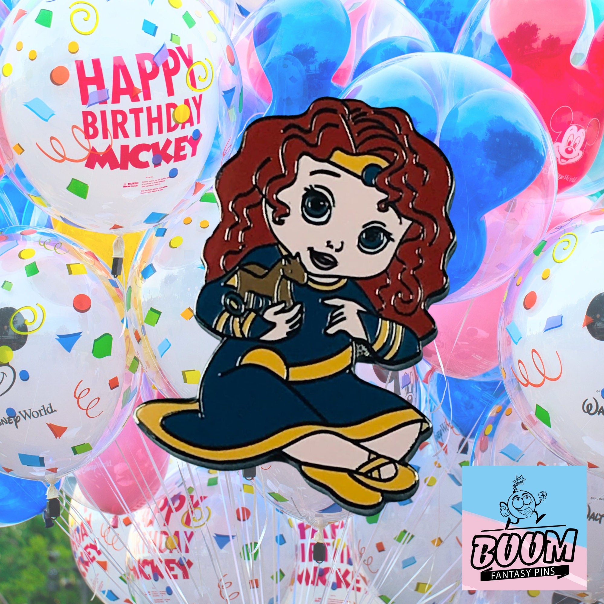 Pin – Bebé Mérida de Valiente – Disney Fantasy