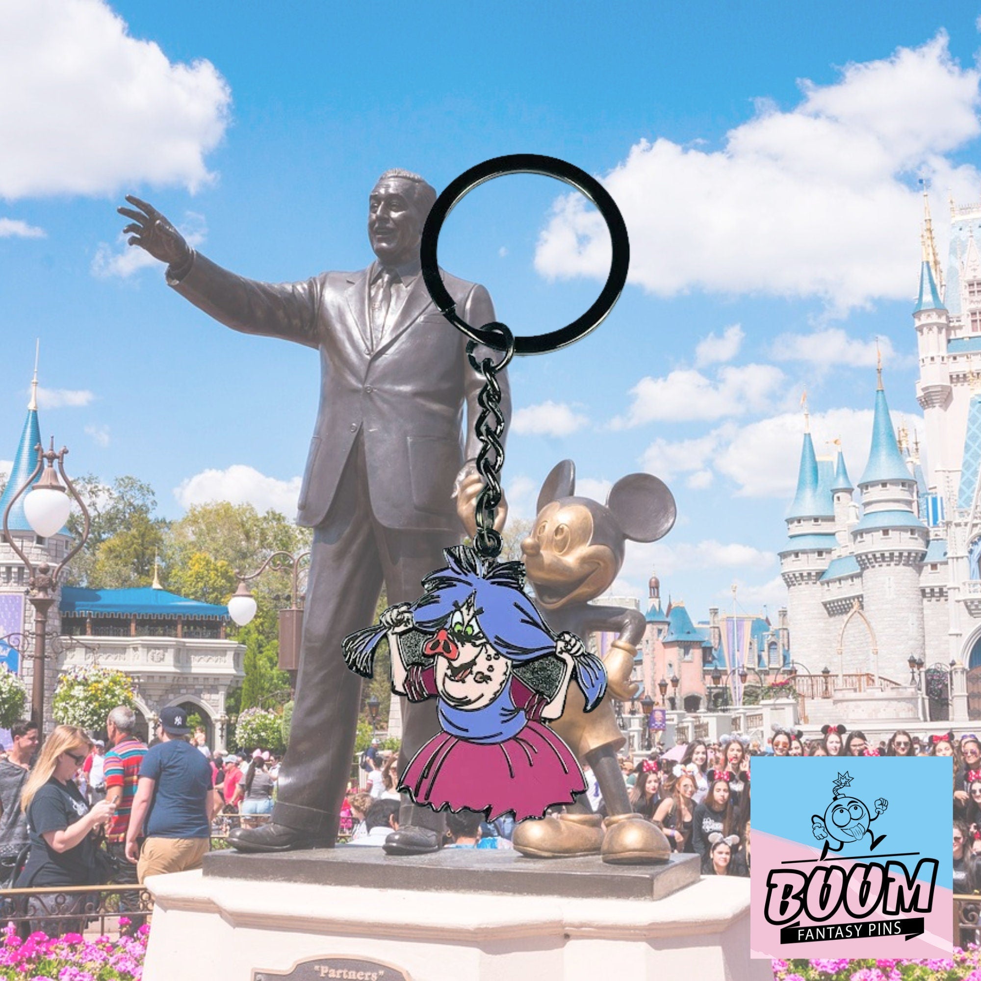 Llavero – Madam Mim de La Espada en la Piedra – Disney Fantasy