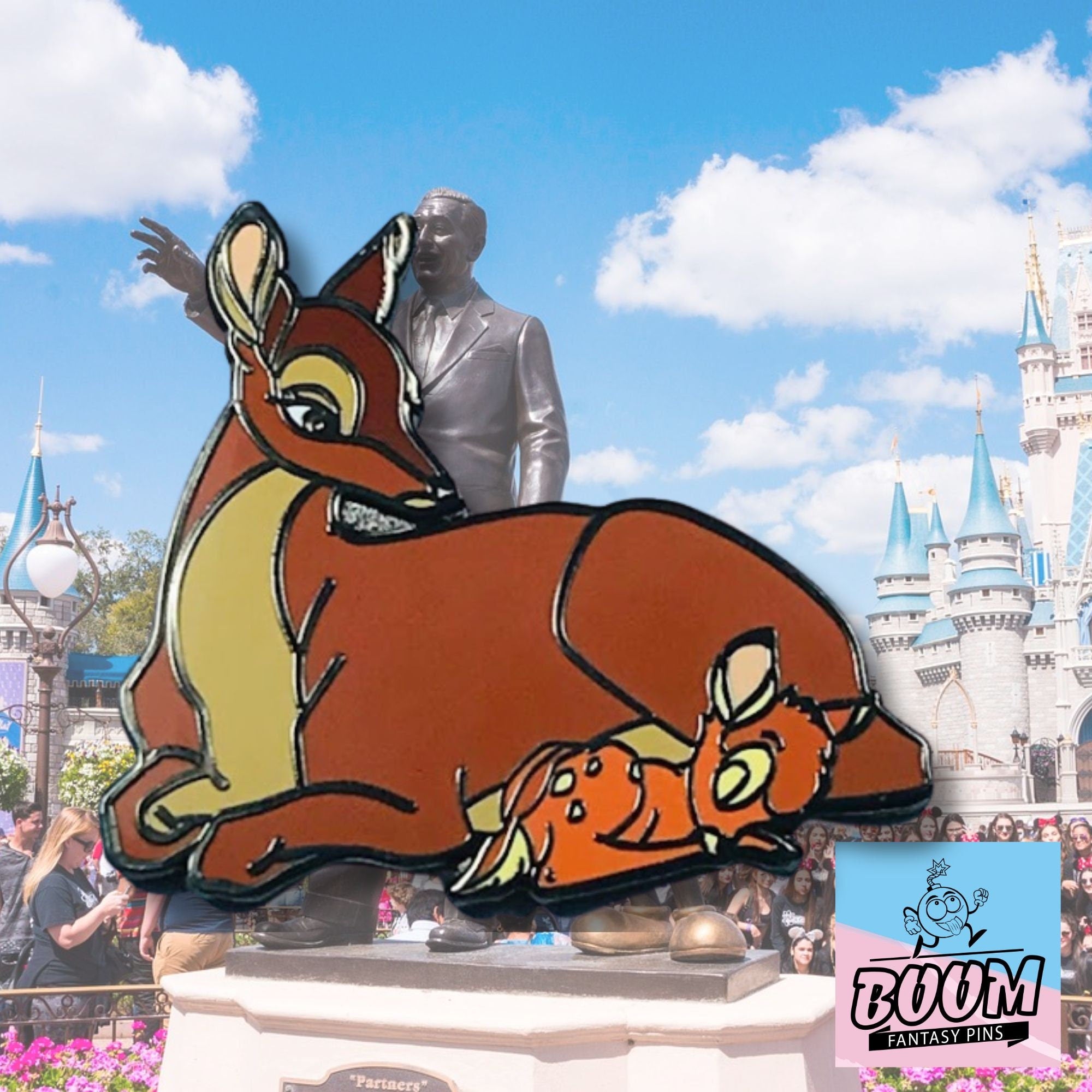 Pin – Bambi and Bambi's Mother from Bambi – Disney Fantasy