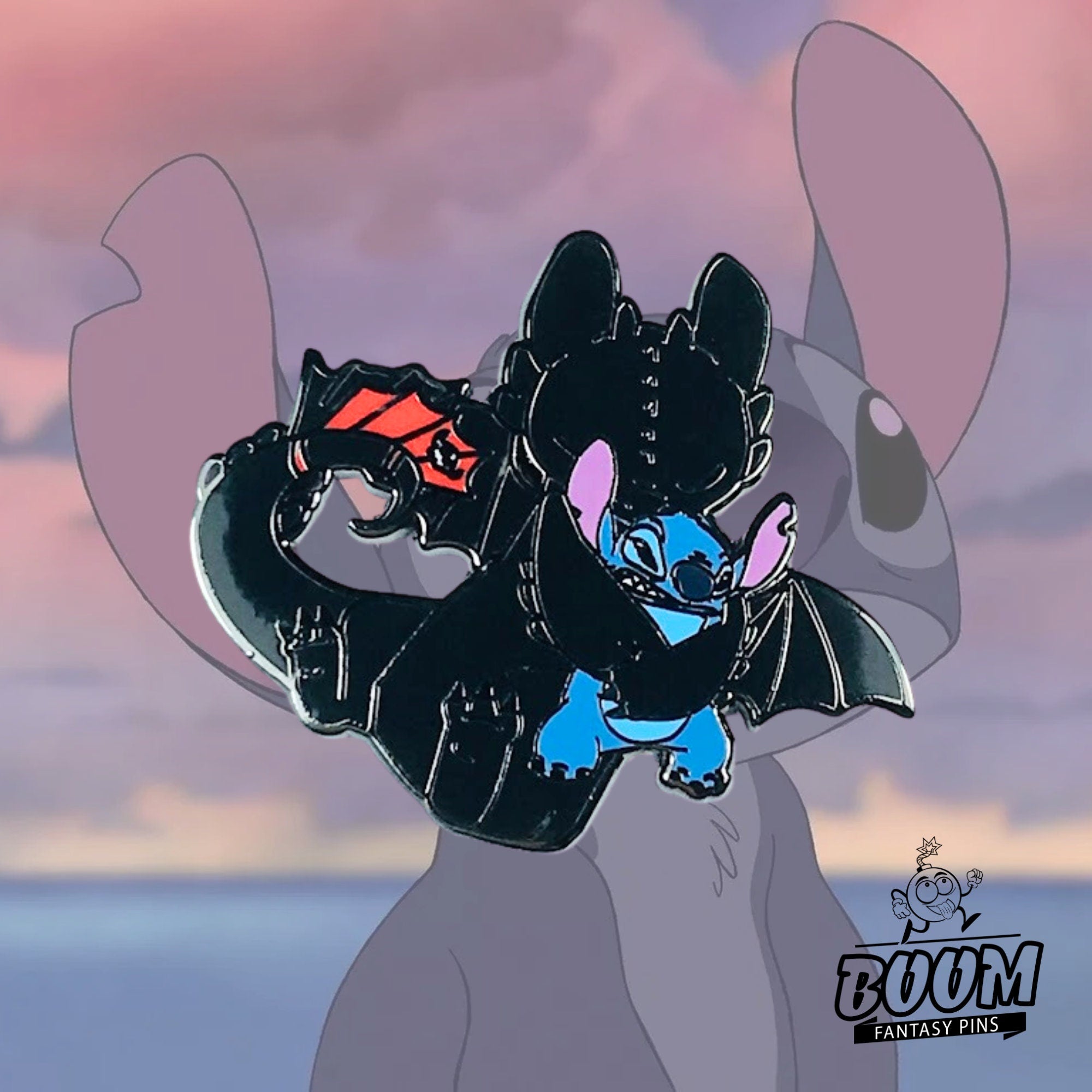 Pin – Experimento de Stitch 626 y Desdentao de Lilo y Stitch – Fantasía Disney