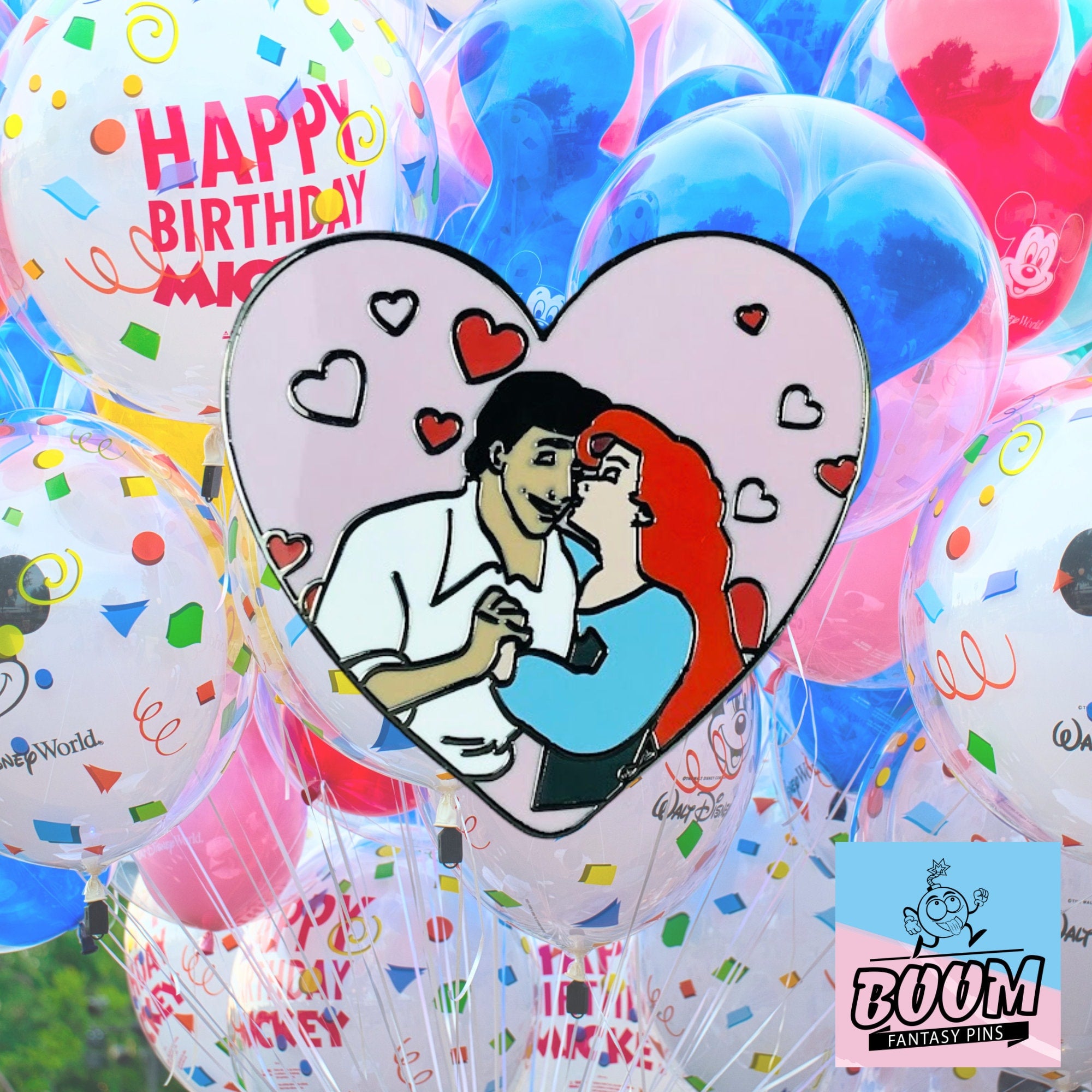 Pin's – Ariel et le prince Éric de La Petite Sirène – Disney Fantasy