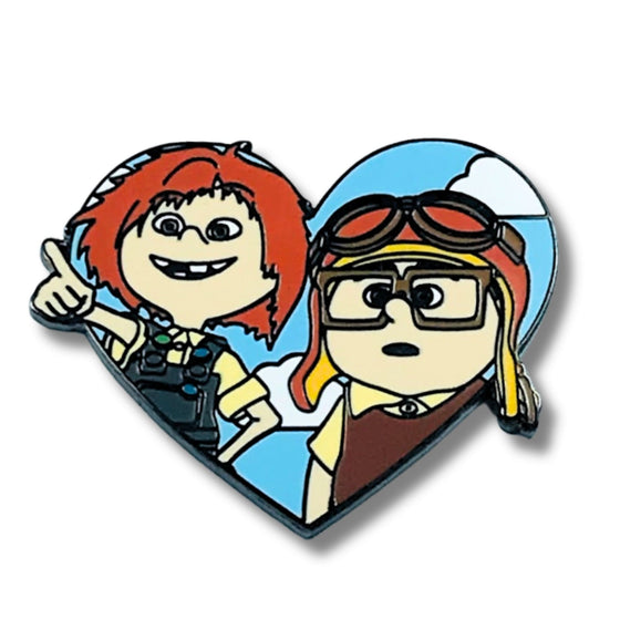 Pin – Carl Fredricksen and Ellie Fredricksen from Up – Disney Fantasy