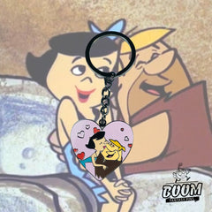 Porte-clés – Pablo et Betty des Pierrafeu – Disney Fantasy