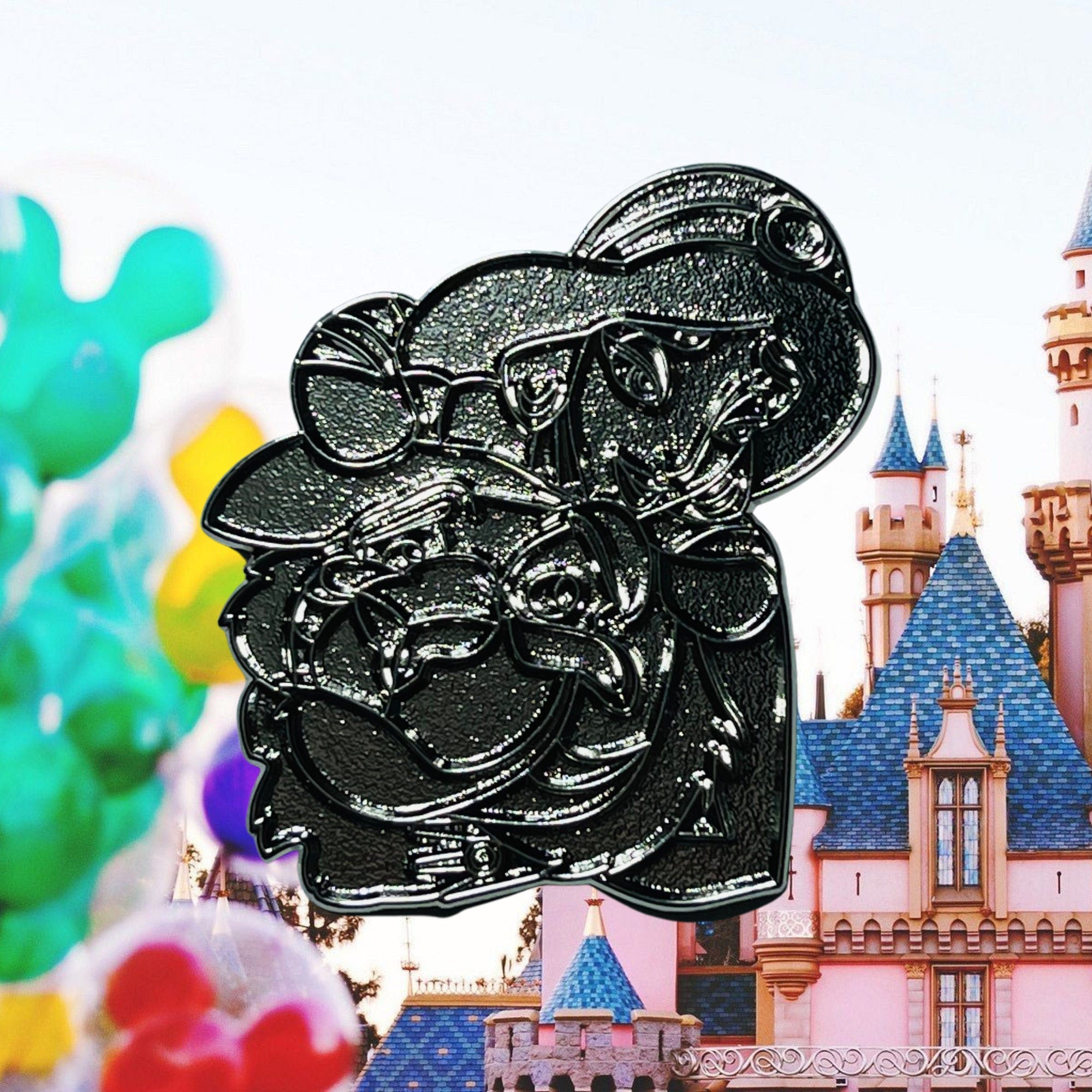 Pin – Rajah y la Princesa Jasmine de Aladdin – Disney Fantasy