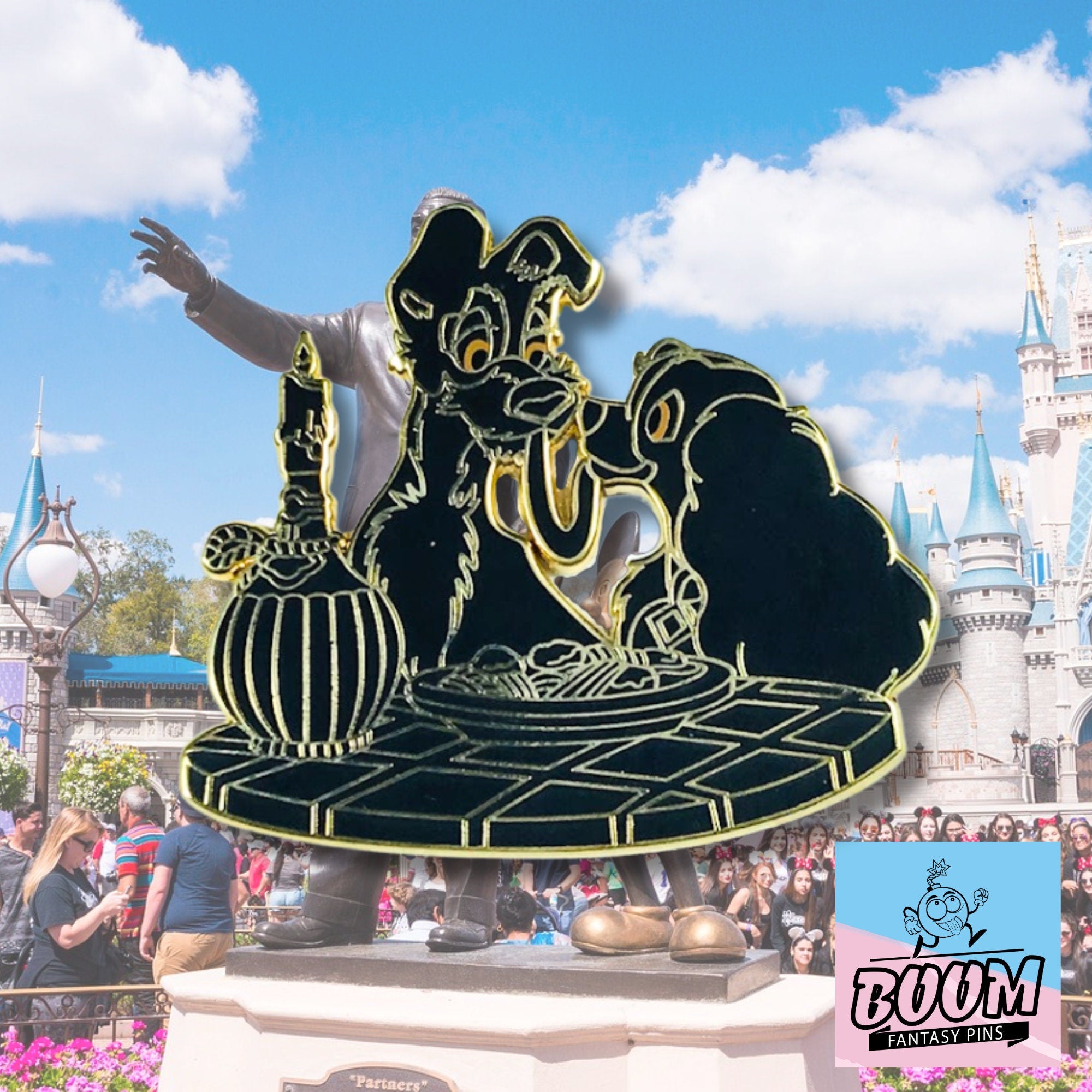 Pin – Lady and Tramp from Lady and the Tramp – Disney Fantasy