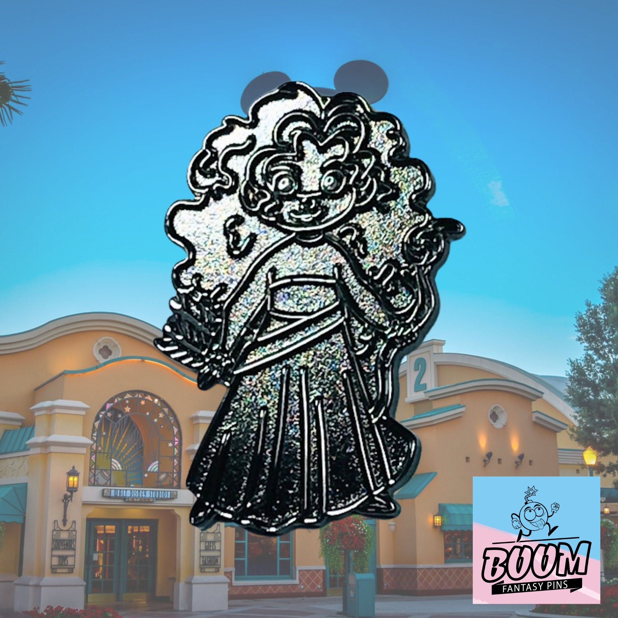 Pin's – Merida en zombie du film Rebelle – Disney Fantasy