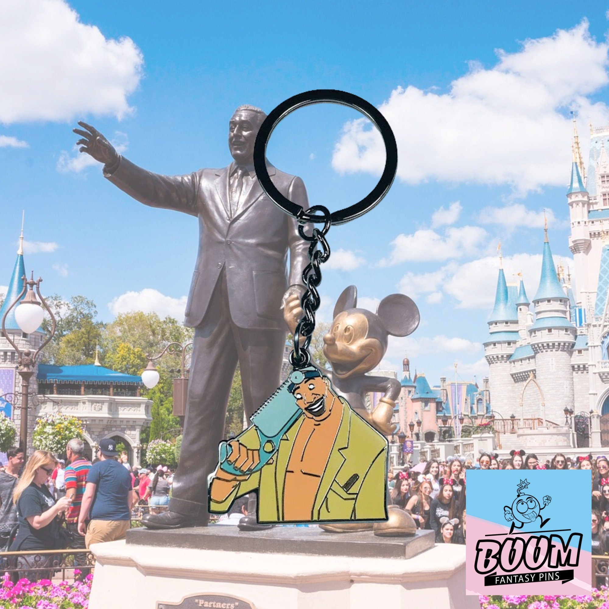 Llavero del Dr. Joshua Sweet de Atlantis: El Imperio Perdido – Disney Fantasy