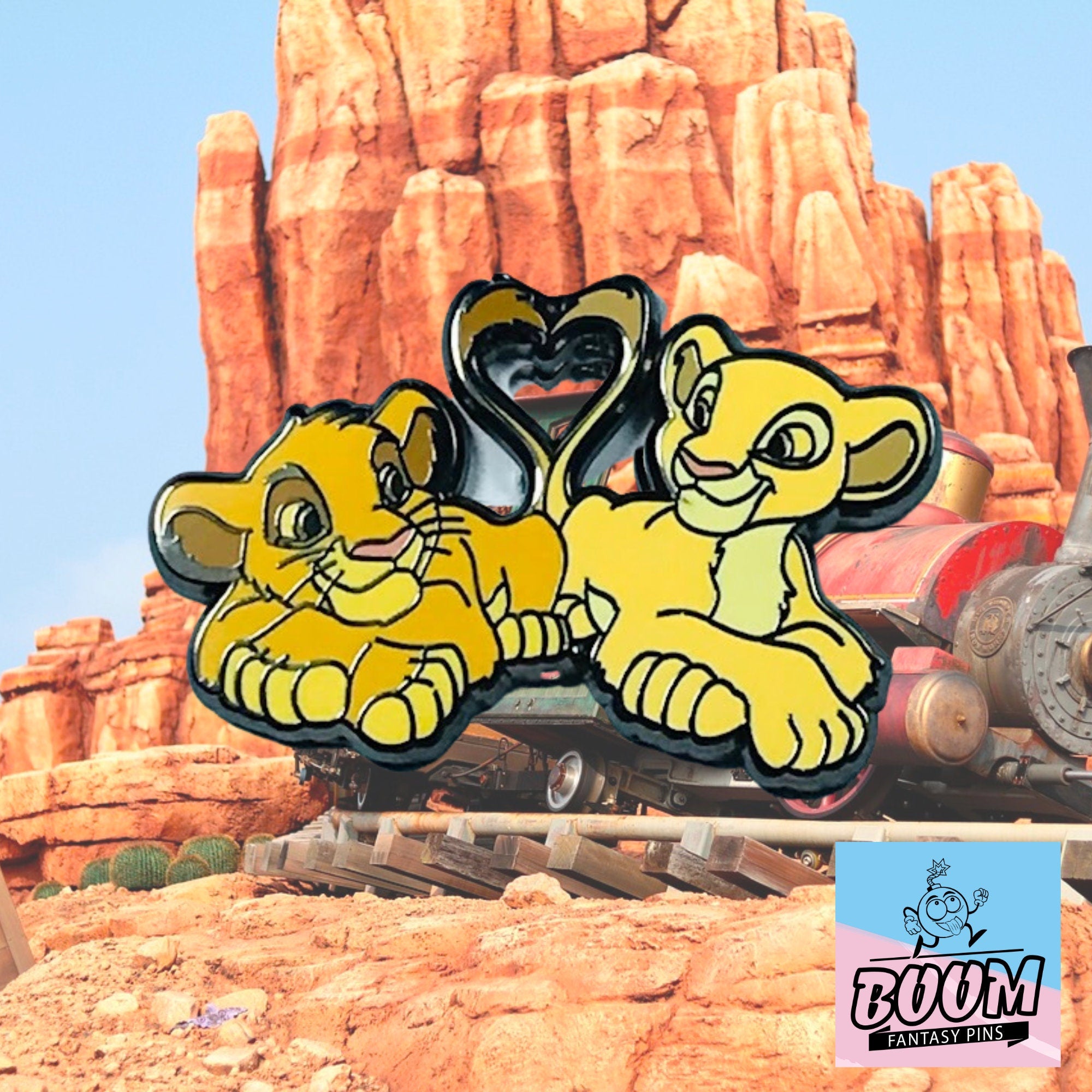 Pin – Nala y Simba de El Rey León – Disney Fantasy