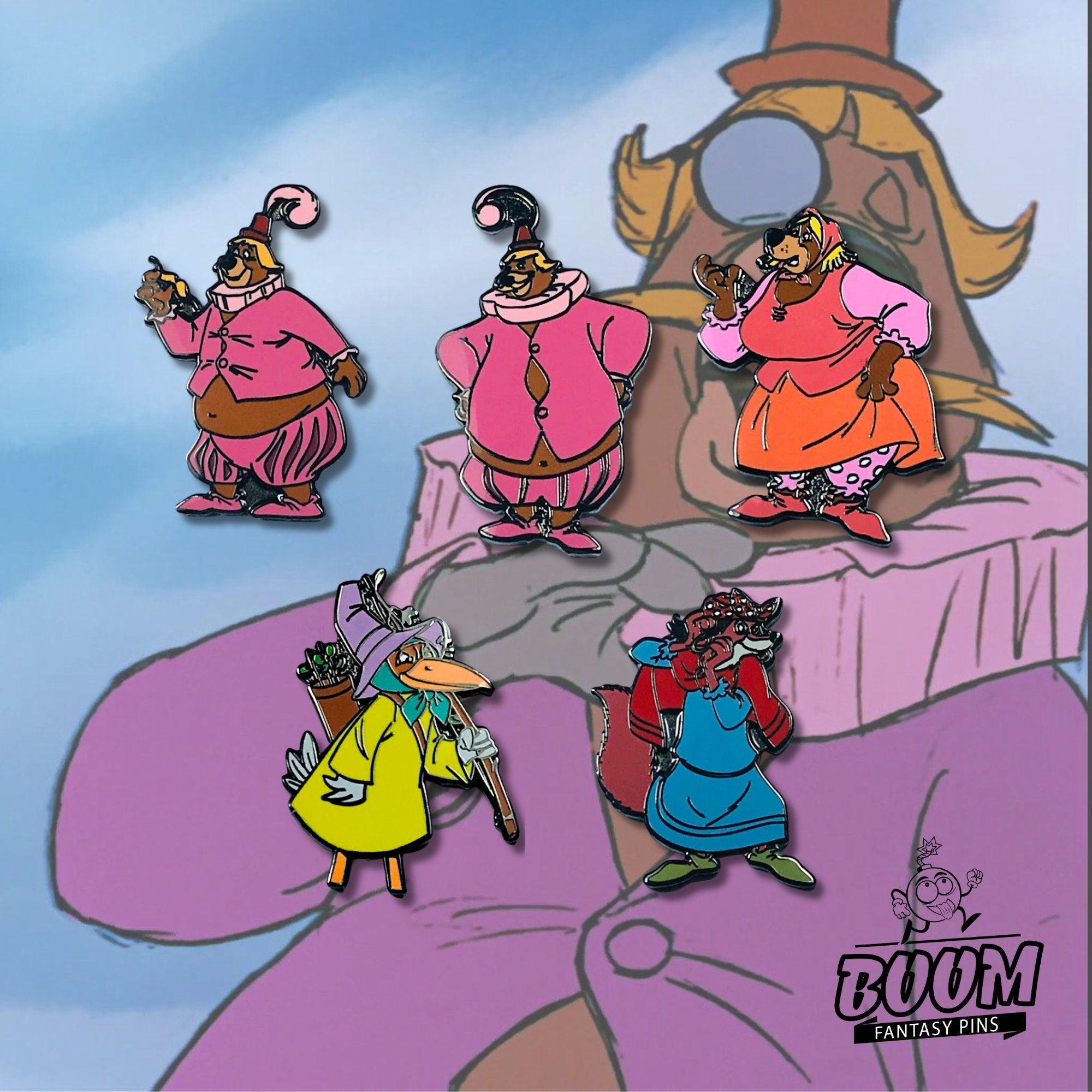 Pin's – Petit Jean de Robin des Bois – Disney Fantasy