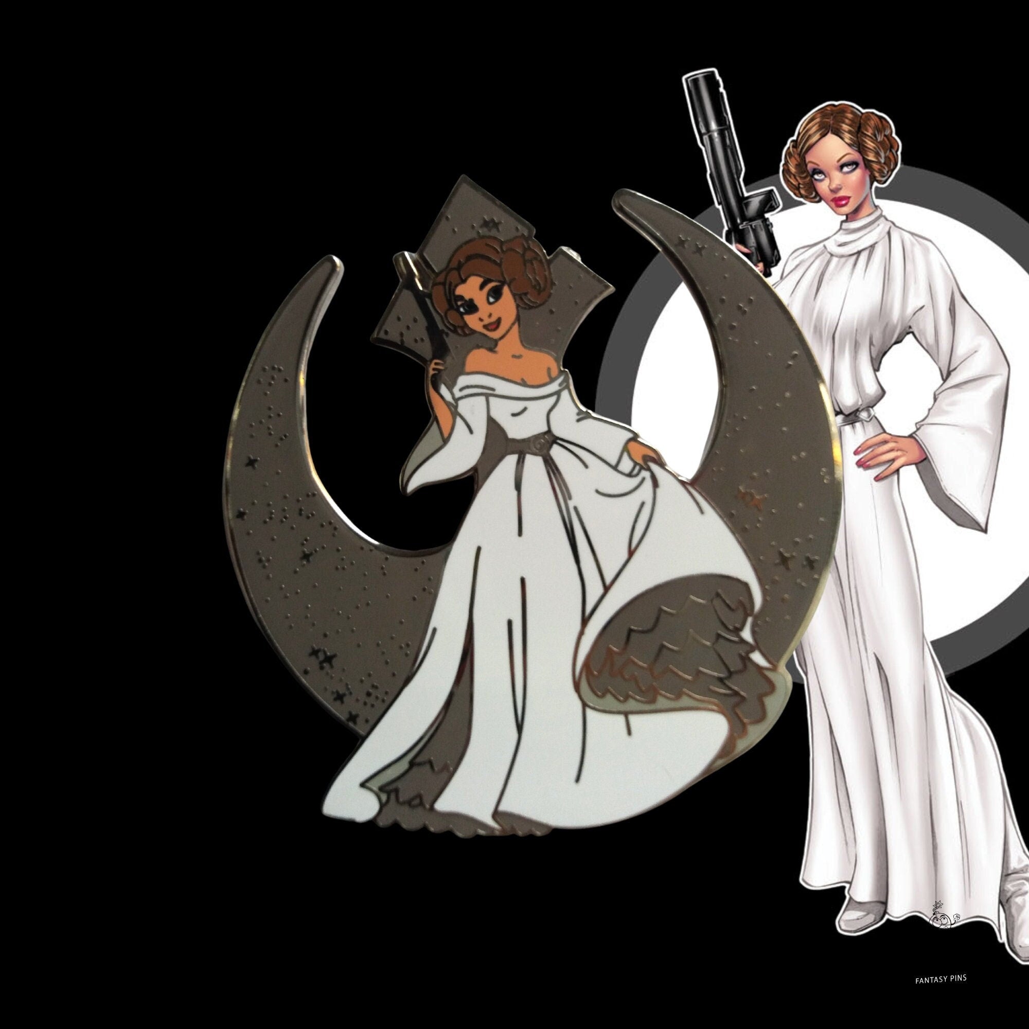 Pin's – Princesse Leia de Star Wars – Disney Fantasy