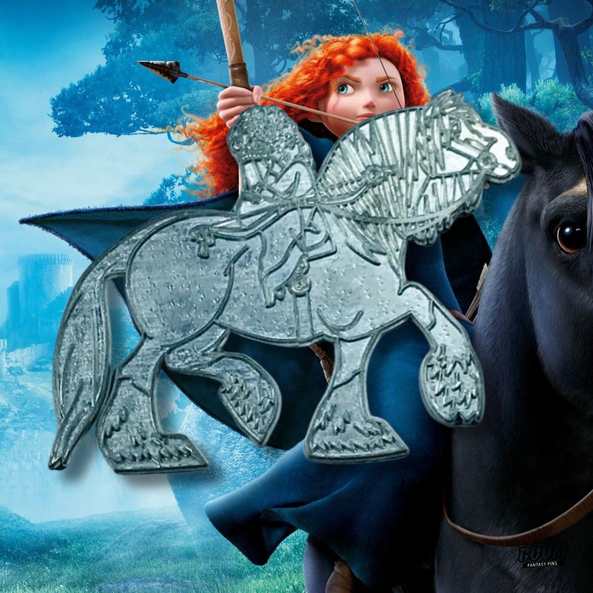 Pin's – Princesse Merida du film Rebelle – Disney Fantasy