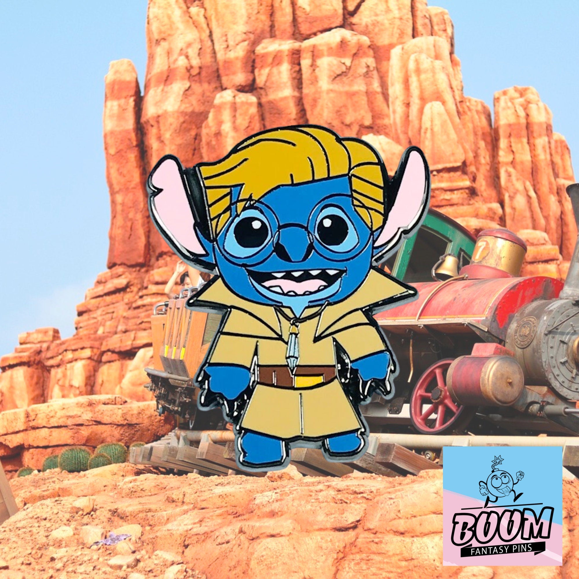 Épingle – Stitch en Milo Thatch de Lilo &amp; Stitch – Disney Fantasy