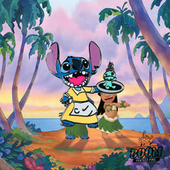 Pin – Experimento 626 Punto con trapos de Lilo y Stitch – Disney Fantasy