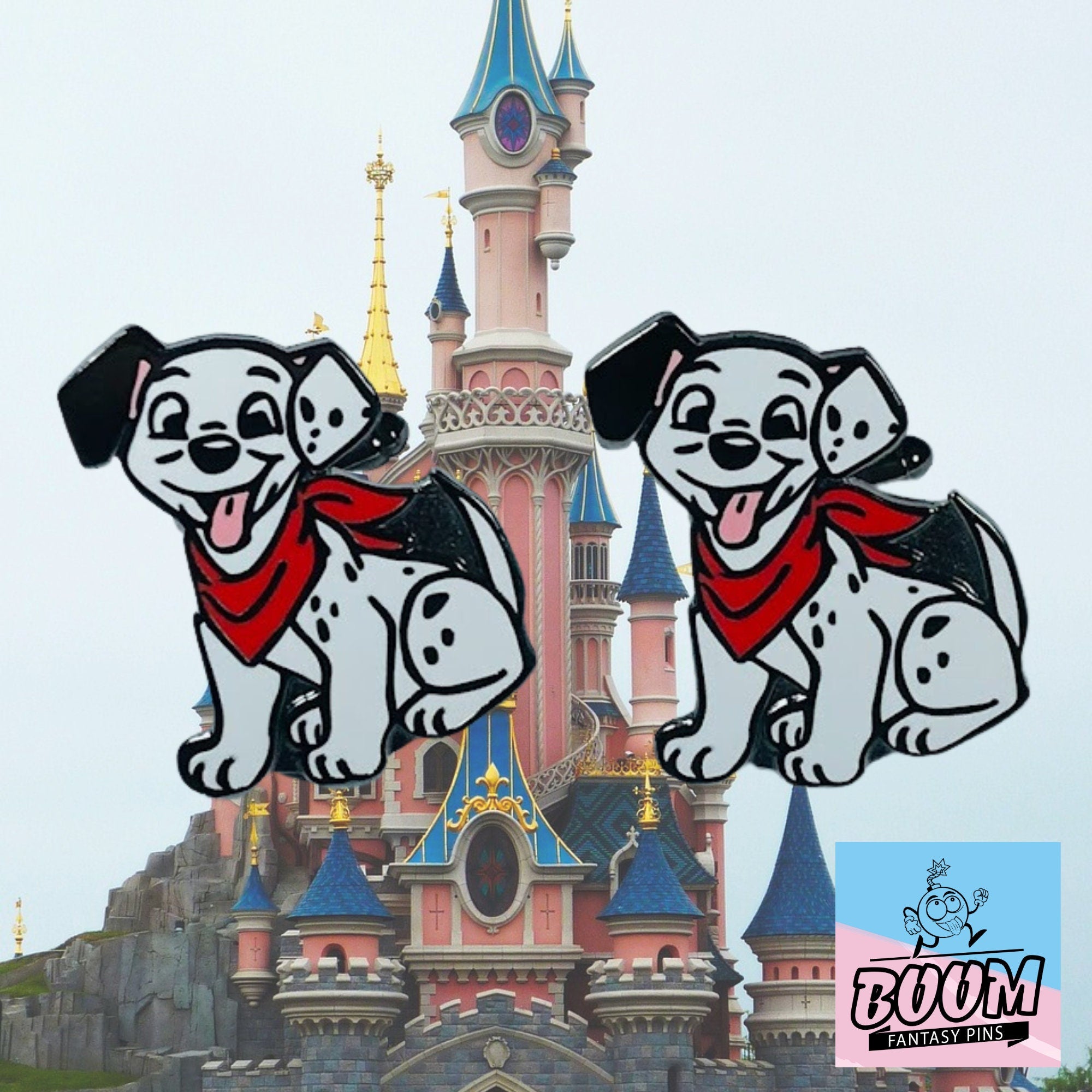 Gemelos – Cachorro con collar rojo de 101 Dálmatas – Disney Fantasy